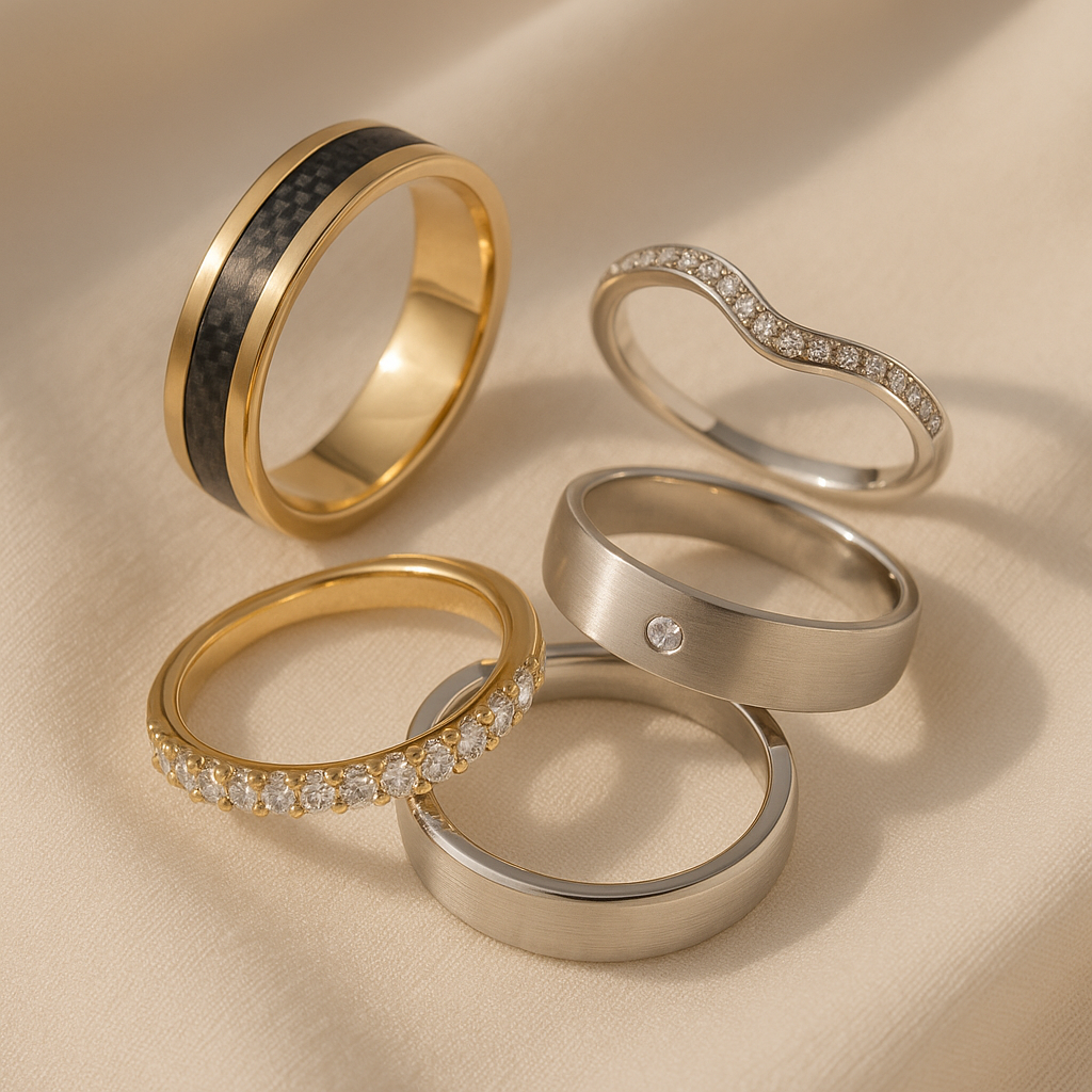 Top Wedding Band Styles for Him & Her in 2025