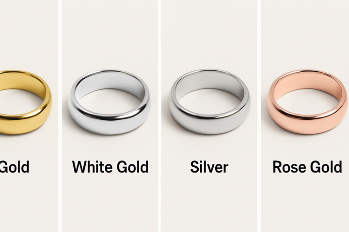 What’s the Best Metal for Your Jewelry? Gold, White Gold, Silver, and Rose Gold