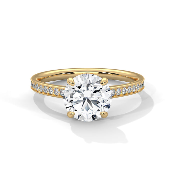 Eternal Brilliance 1CT Round Lab-Grown Diamond Engagement Ring | 1.21 CTW