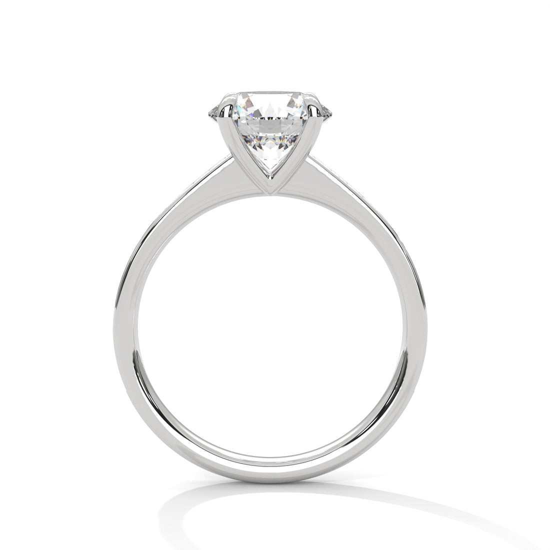 Eternal Brilliance 1CT Round Lab-Grown Diamond Engagement Ring | 1.21 CTW