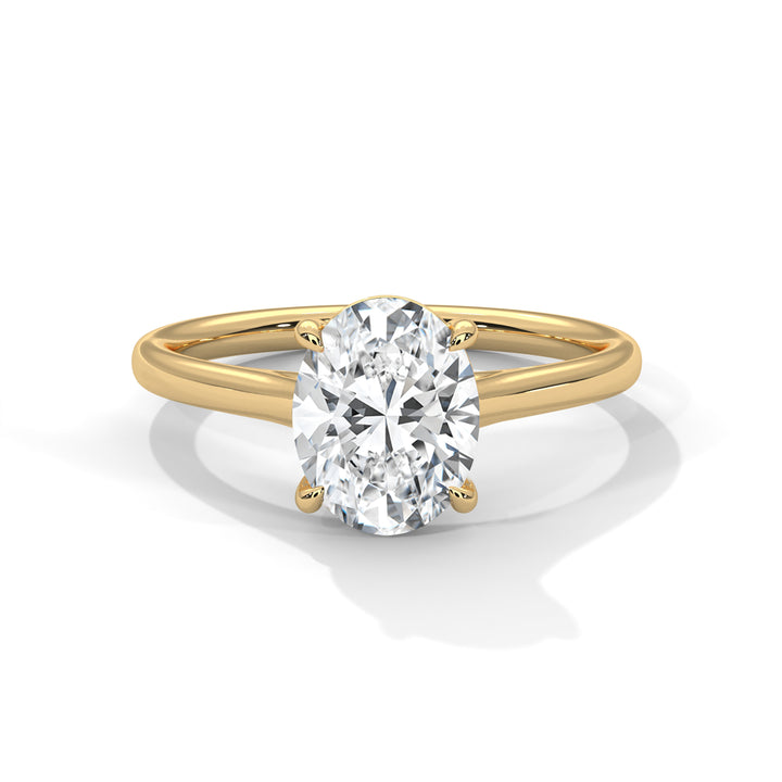Timeless Glow 1.5CT Oval Lab-Grown Diamond Engagement Ring