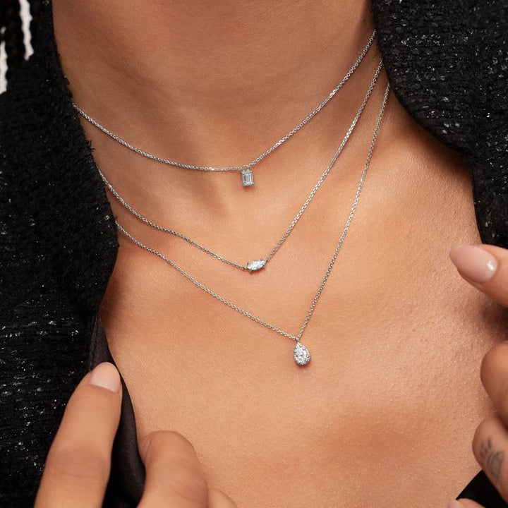 Solitaire Diamond Necklace