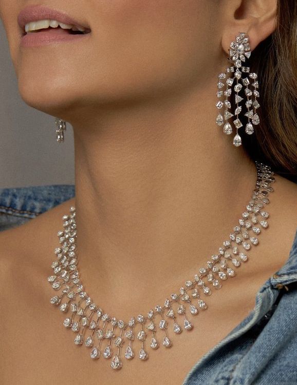 Complete Bridal Set With Diamonds