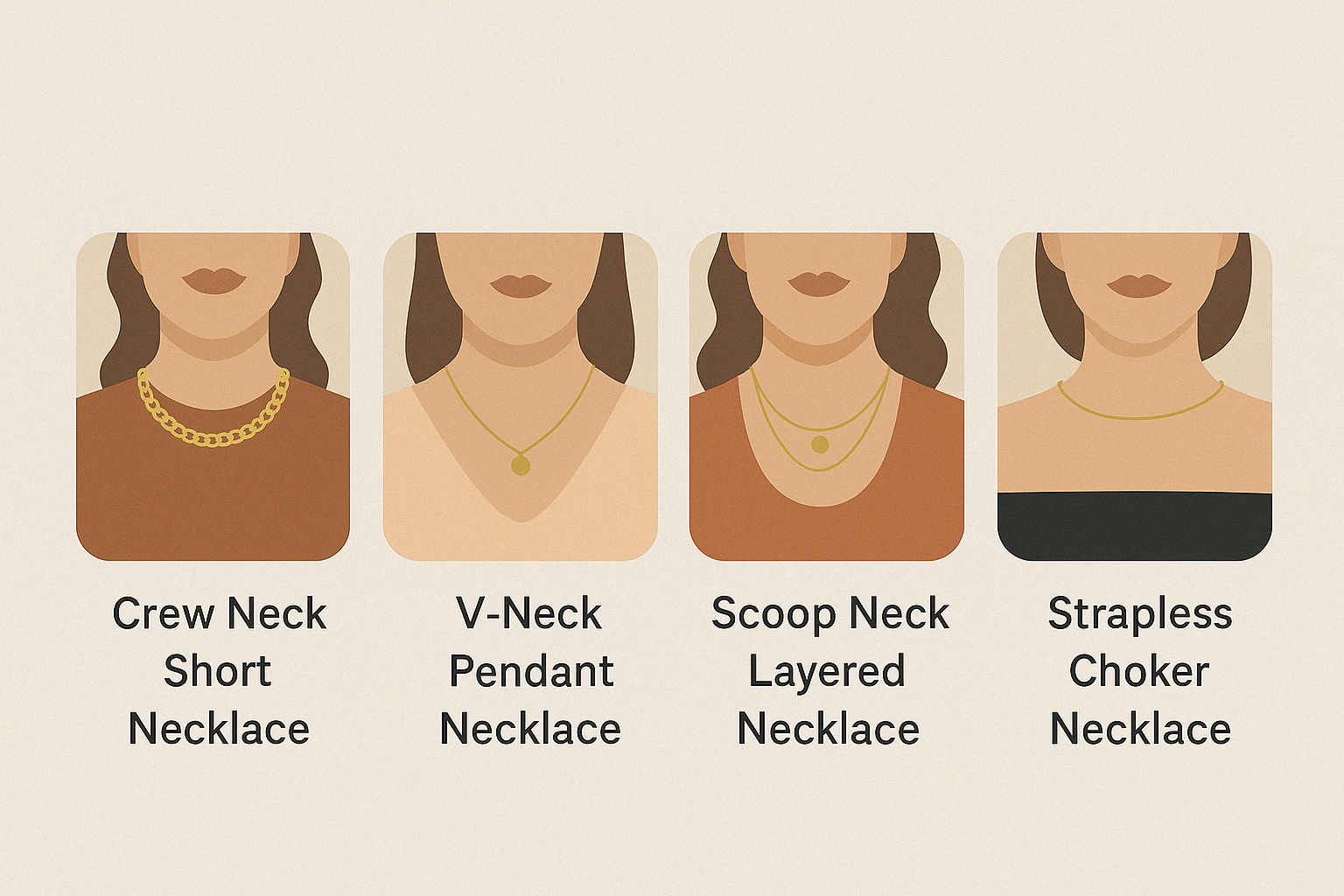 💫 How Do I Select the Right Necklace for My Neckline?