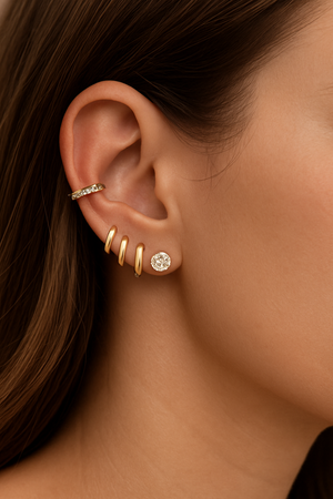 How to Layer and Stack Earrings Like a Pro