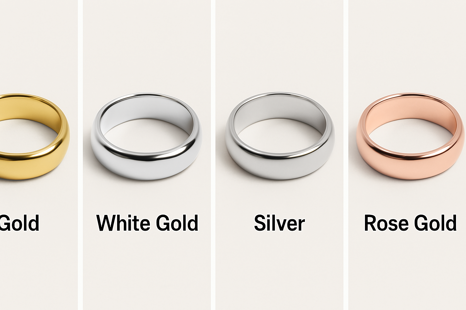What’s the Best Metal for Your Jewelry? Gold, White Gold, Silver, and Rose Gold