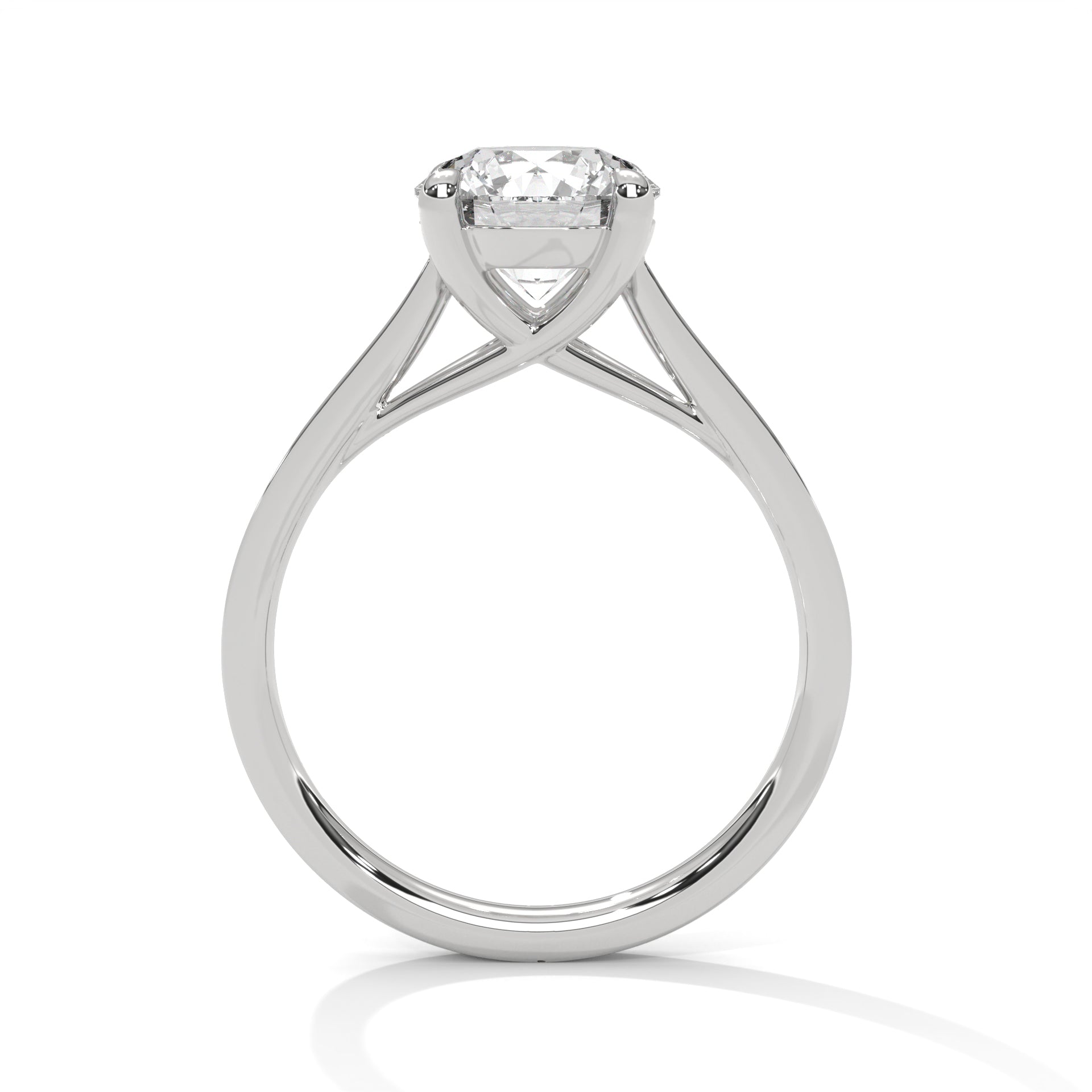 Eternal Spark 1CT Round Lab-Grown Diamond Ring | 1.24 CTW