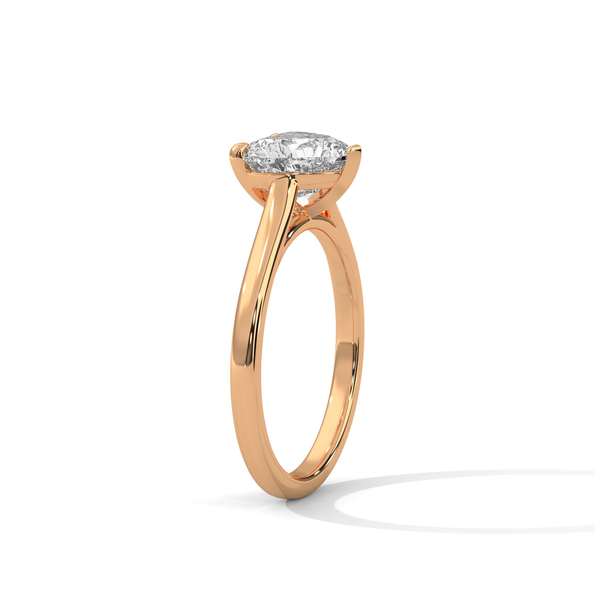 Endless Love 1.5 CT Heart Cut Lab-Grown Diamond Ring