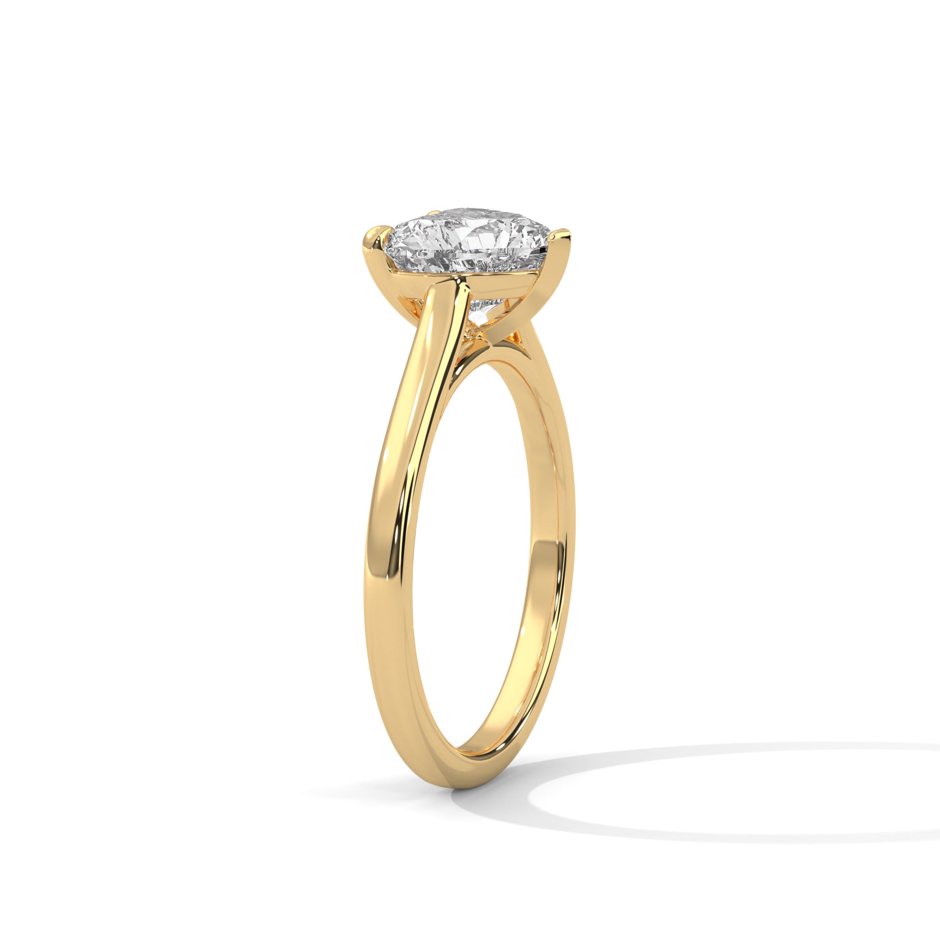Endless Love 1.5 CT Heart Cut Lab-Grown Diamond Ring