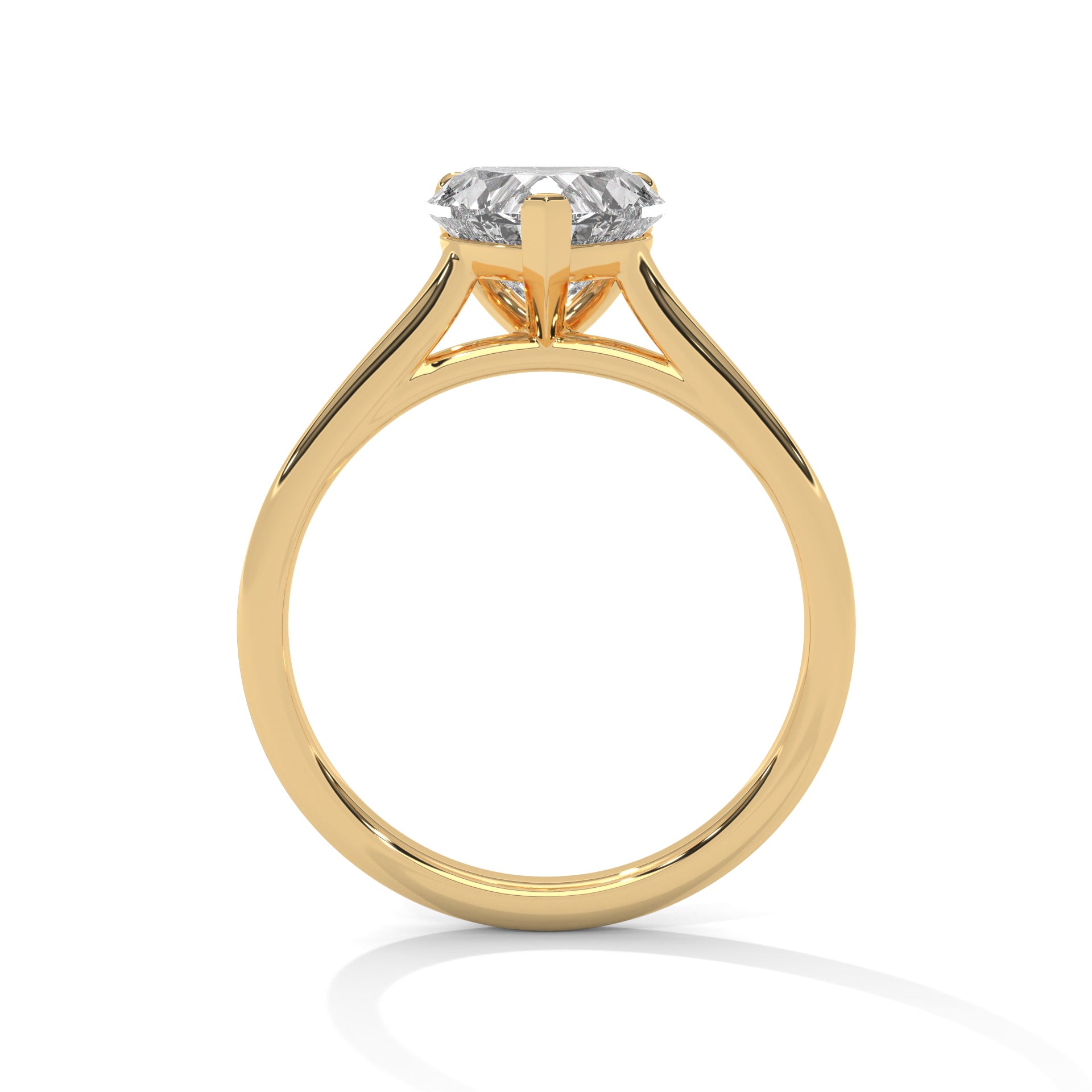 Endless Love 1.5 CT Heart Cut Lab-Grown Diamond Ring