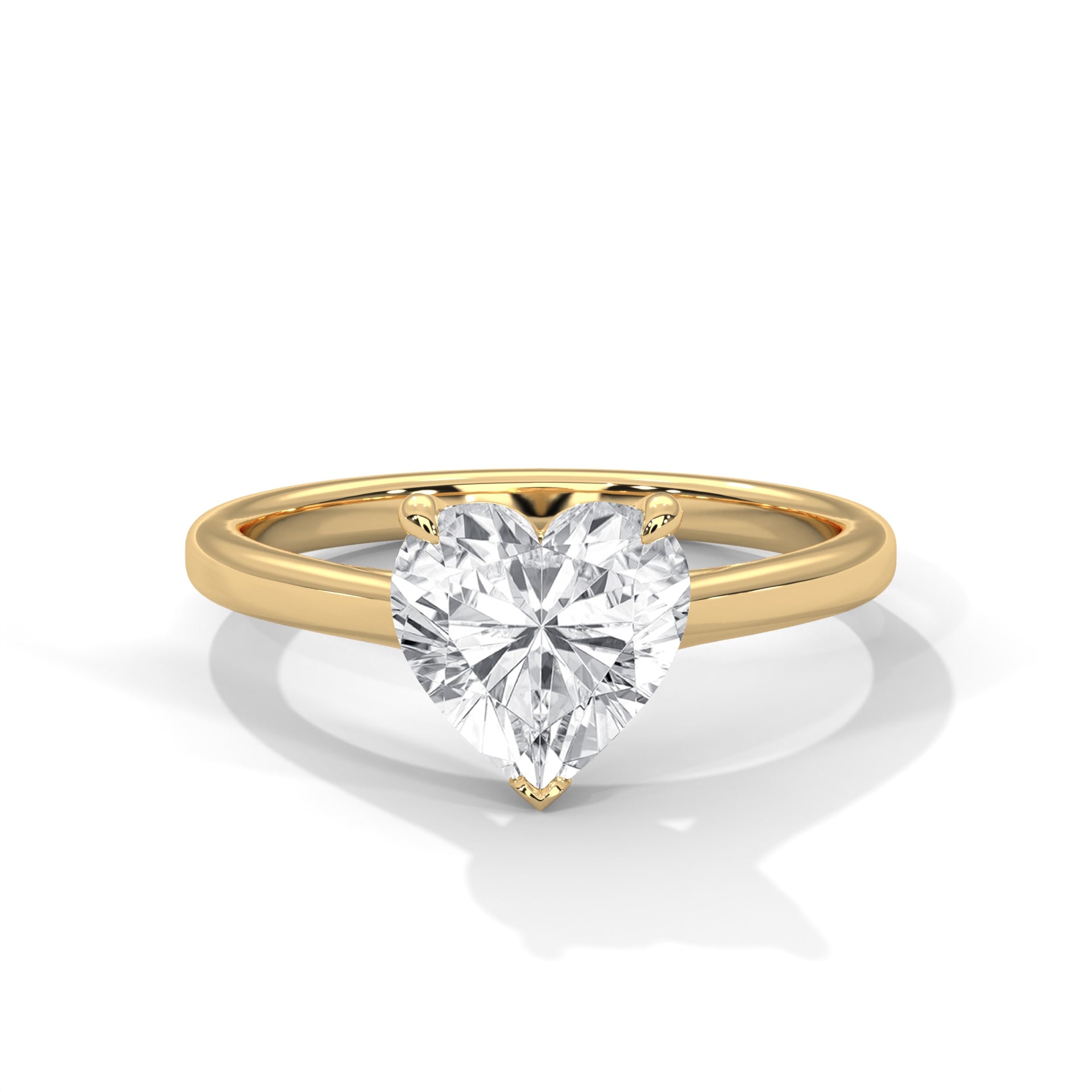 Endless Love 1.5 CT Heart Cut Lab-Grown Diamond Ring