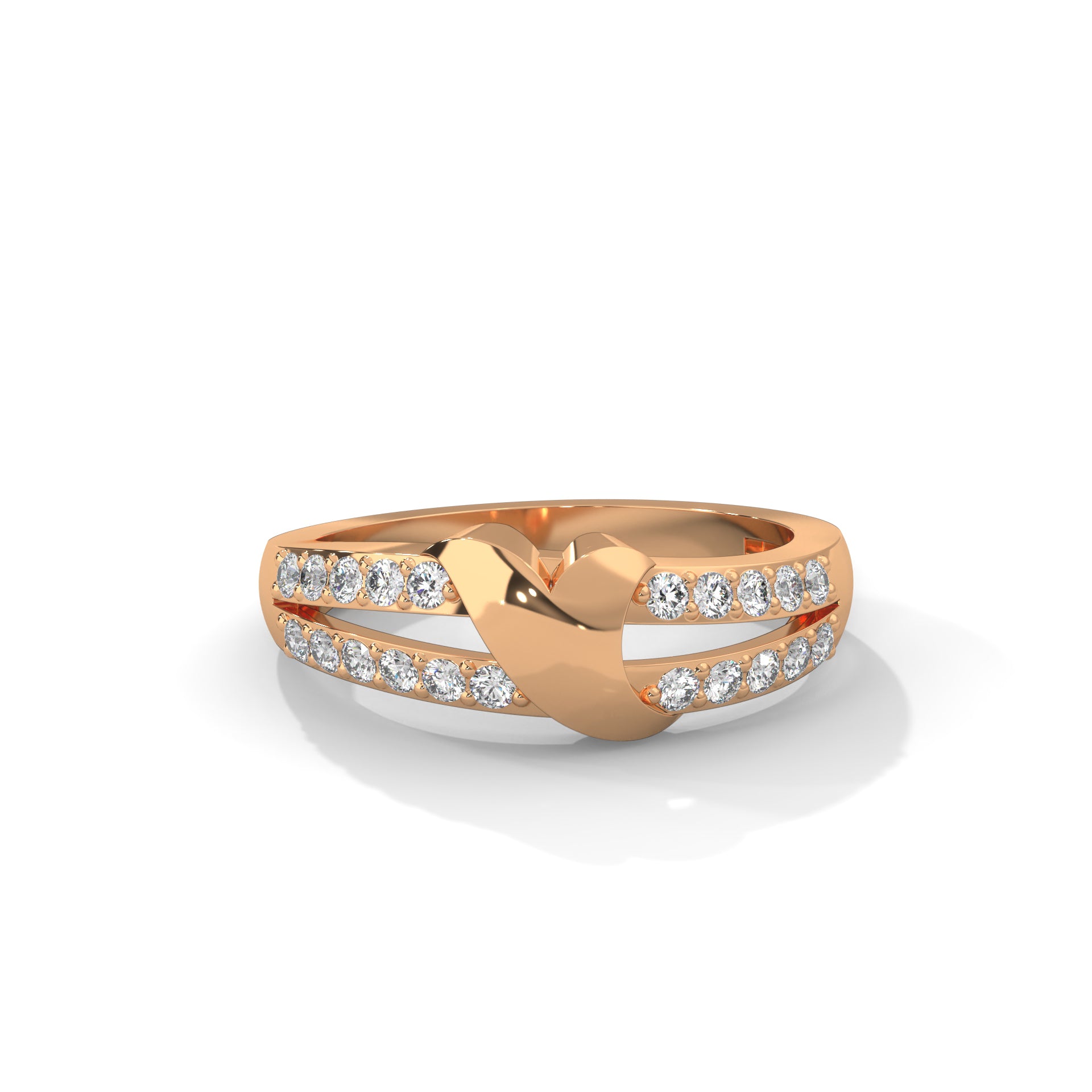 AmorTie  Lab-Grown Diamond Knot Ring | 2.02 CTW