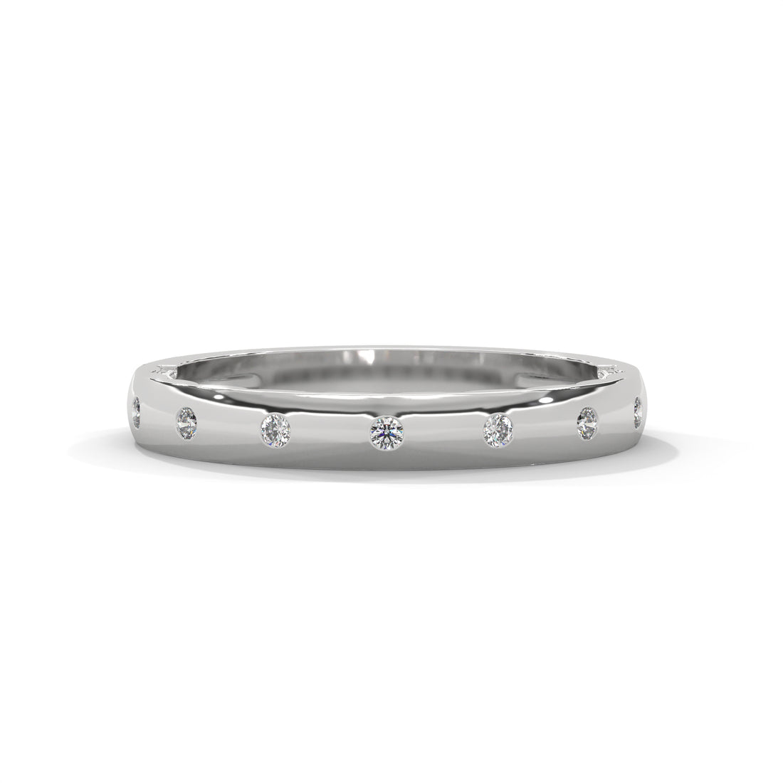 The Subtle Spark 0.10 CTW Round-Cut Diamond Ladies' Ring | 14K/18K Gold