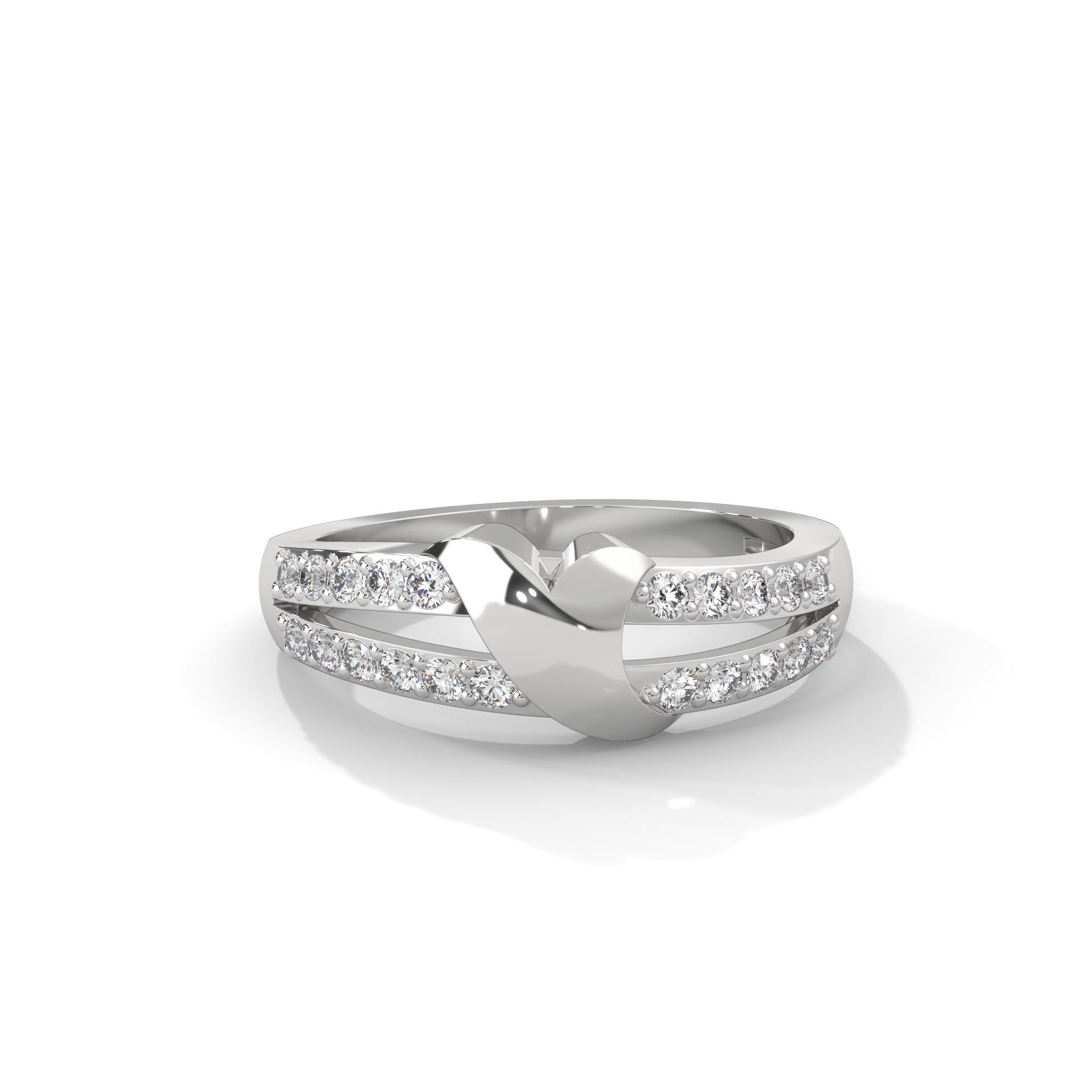 AmorTie  Lab-Grown Diamond Knot Ring | 2.02 CTW