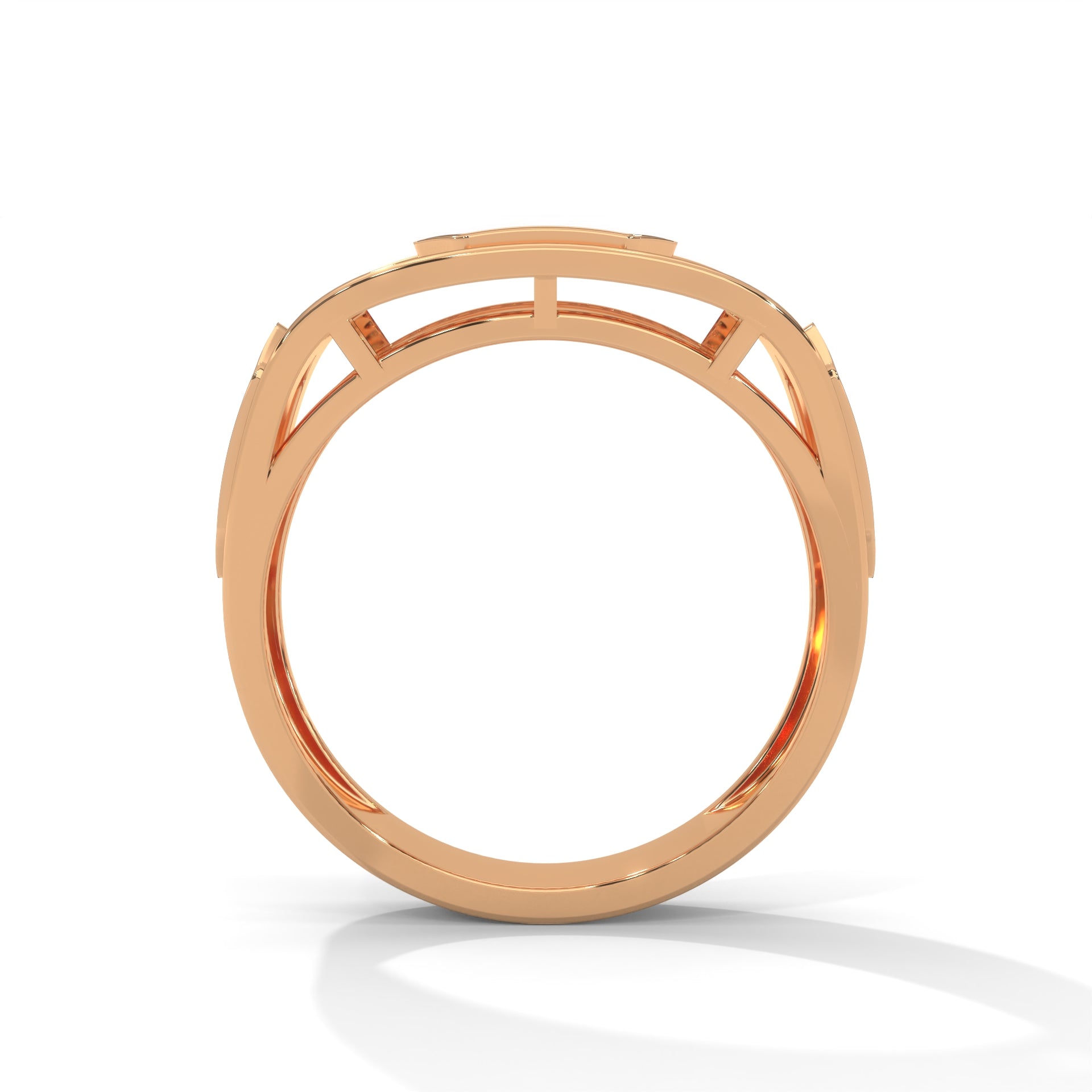 Majestic 1.34 CTW Round Lab-Grown Diamond Statement Men's Ring