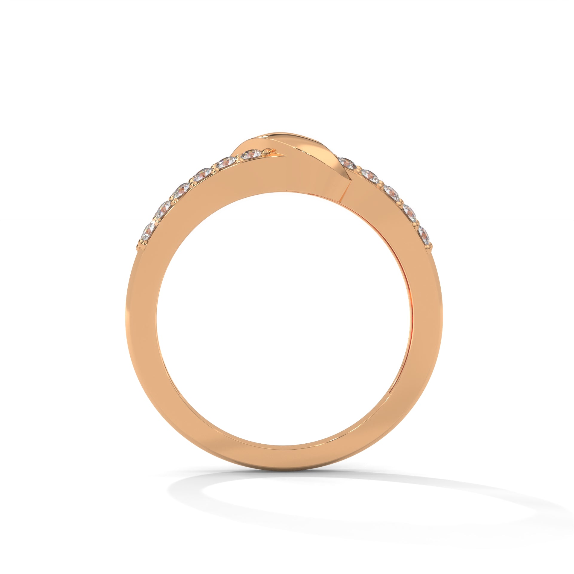 AmorTie  Lab-Grown Diamond Knot Ring | 2.02 CTW