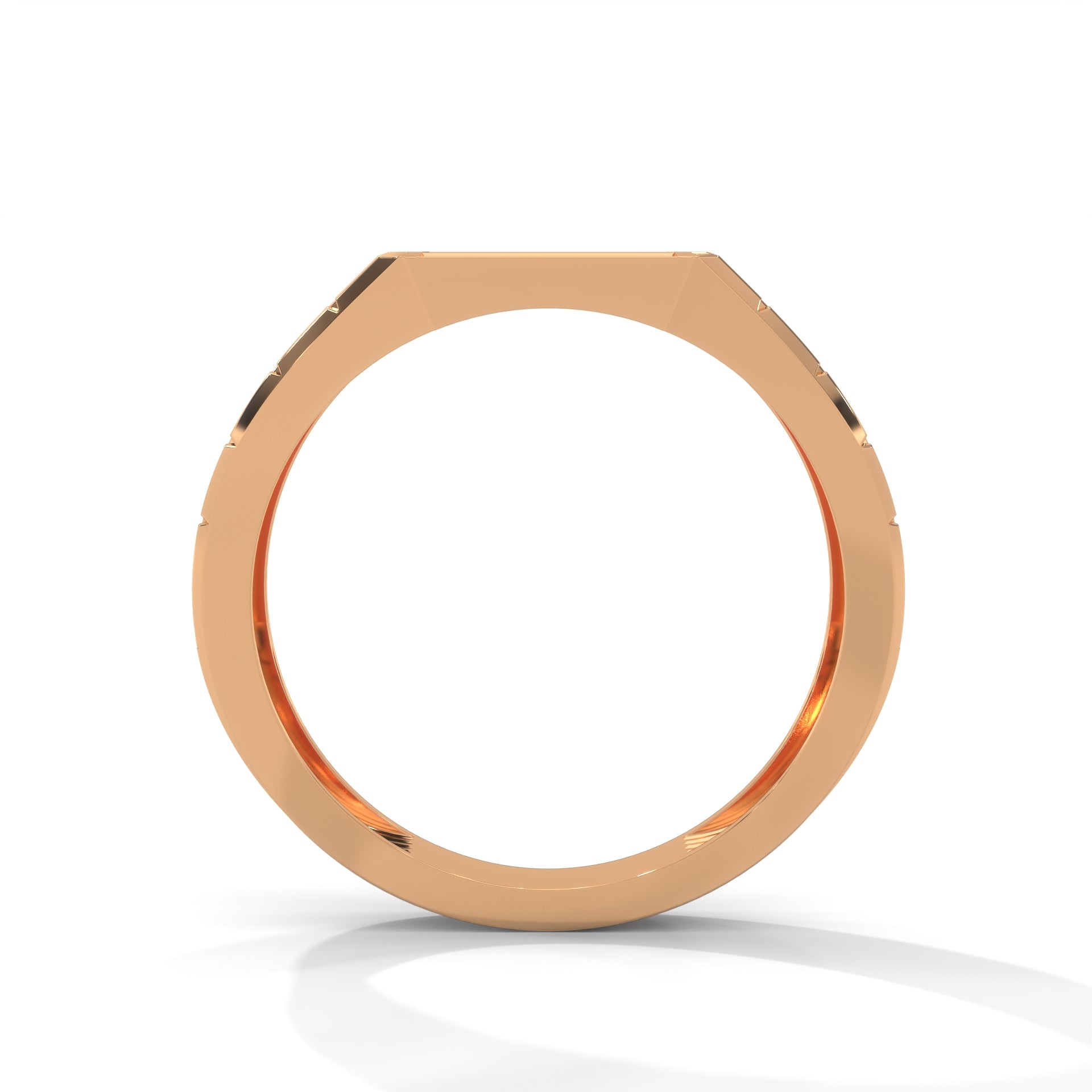 Titan 0.35 CTW Round Lab-Grown Diamond Grid Men's Ring