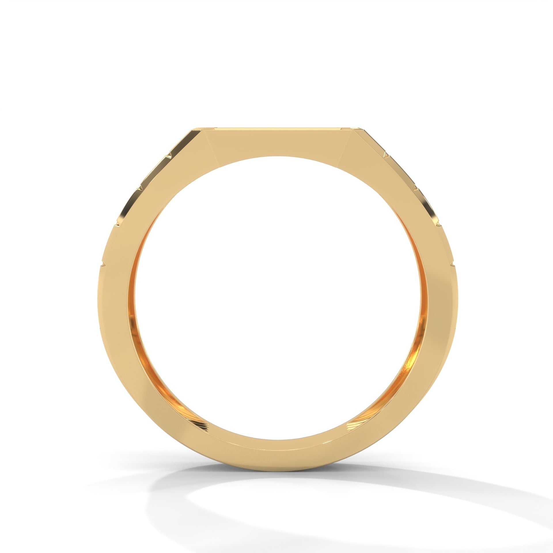 Titan 0.35 CTW Round Lab-Grown Diamond Grid Men's Ring