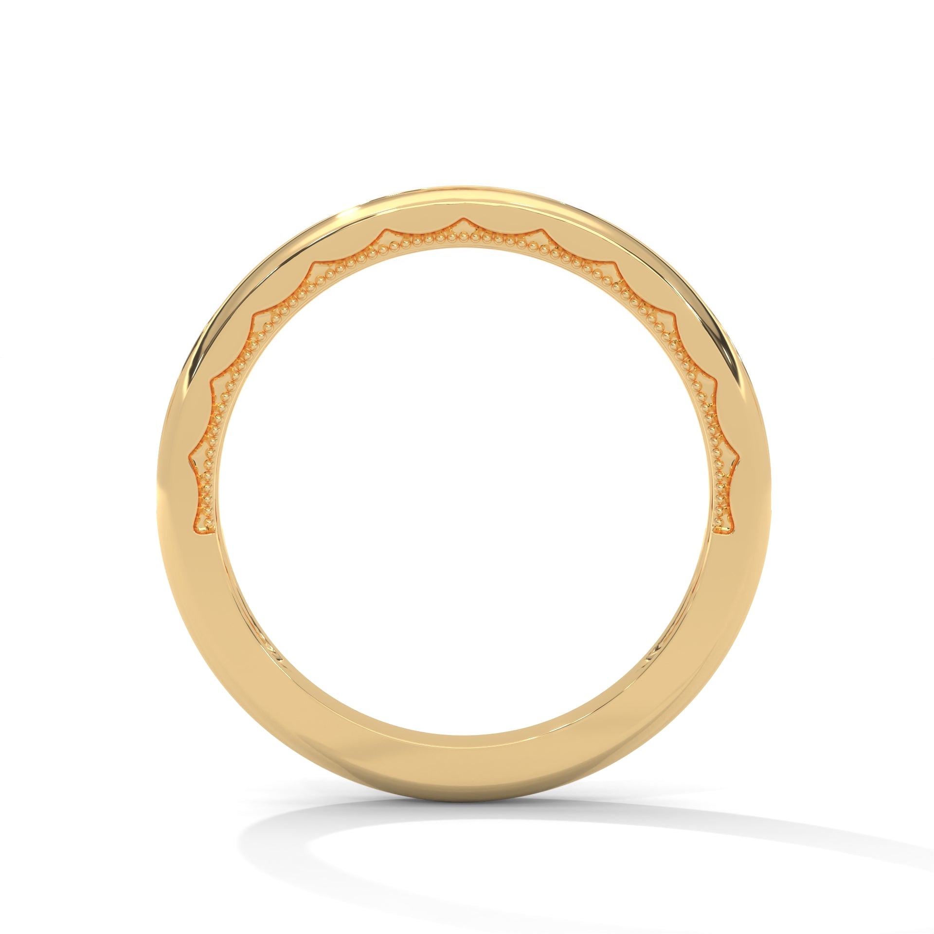 The Sinuous Shine 0.16 CTW Round-Cut Diamond Ladies' Ring | 14K/18K Gold