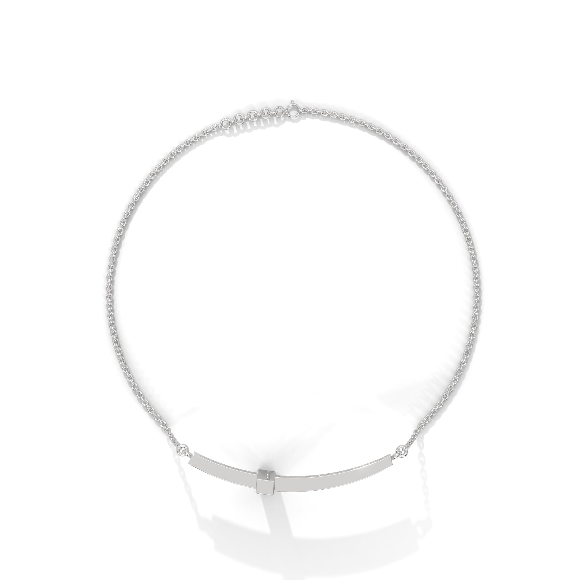 Elegant Round Lab-Grown Diamond Gold Cross Bracelet | 0.36 CTW