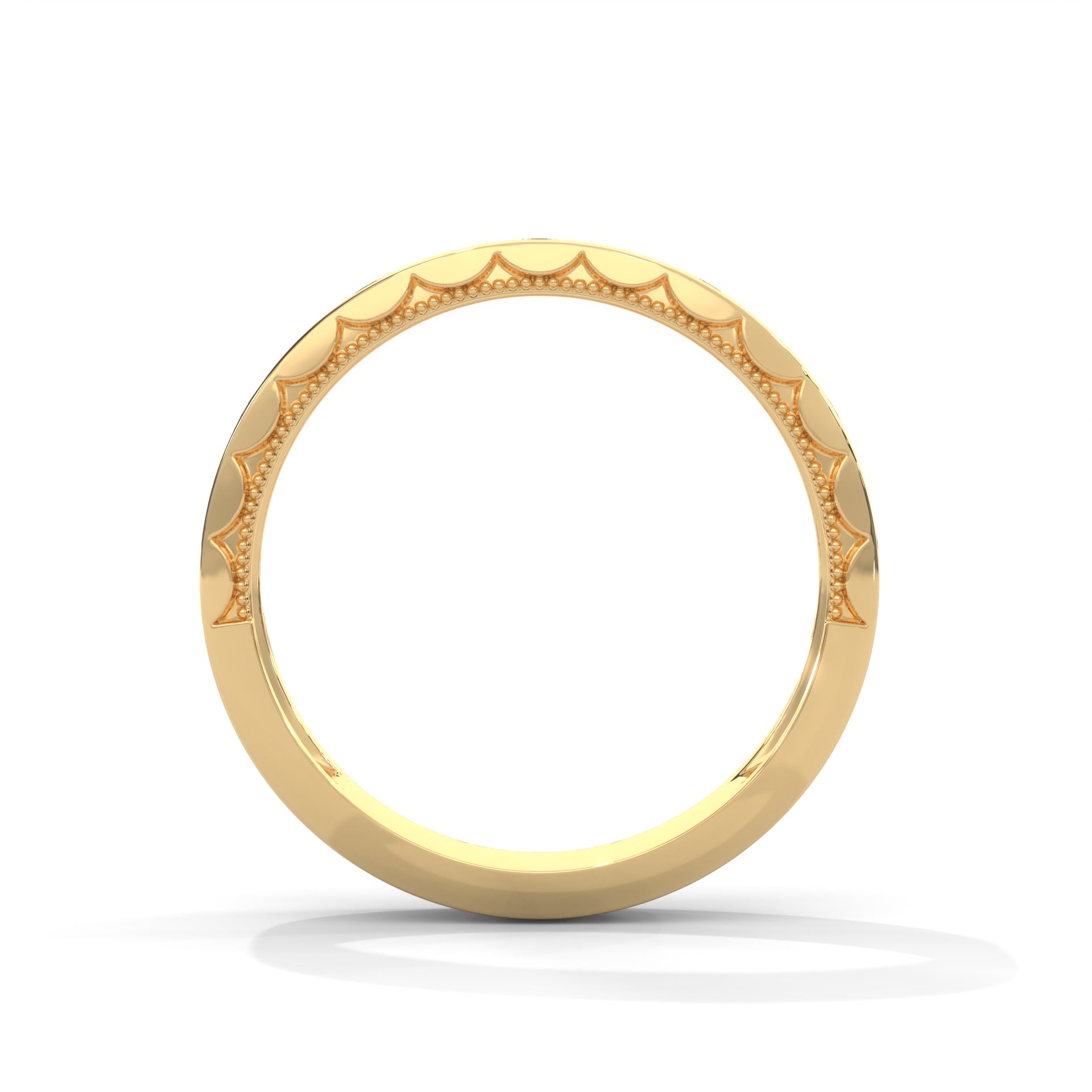 The Modern Harmony 0.18 CTW Round-Cut Diamond Ladies' Ring | 14K/18K Gold