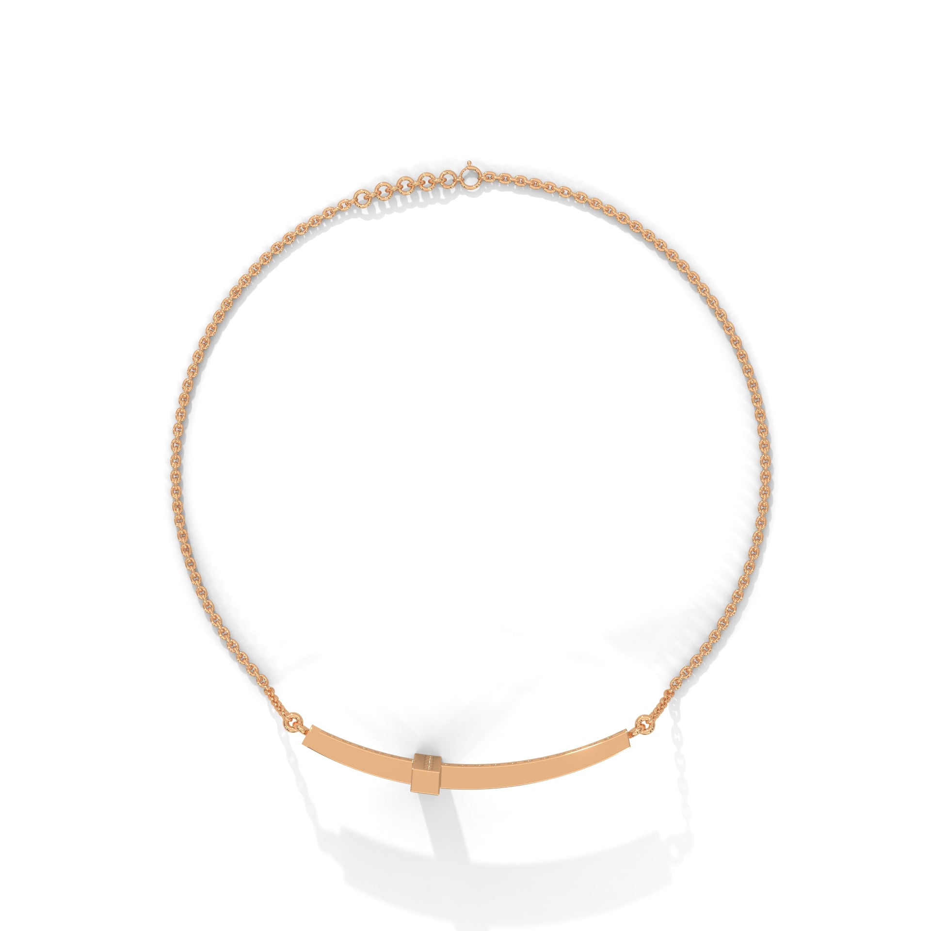 Elegant Round Lab-Grown Diamond Gold Cross Bracelet | 0.36 CTW