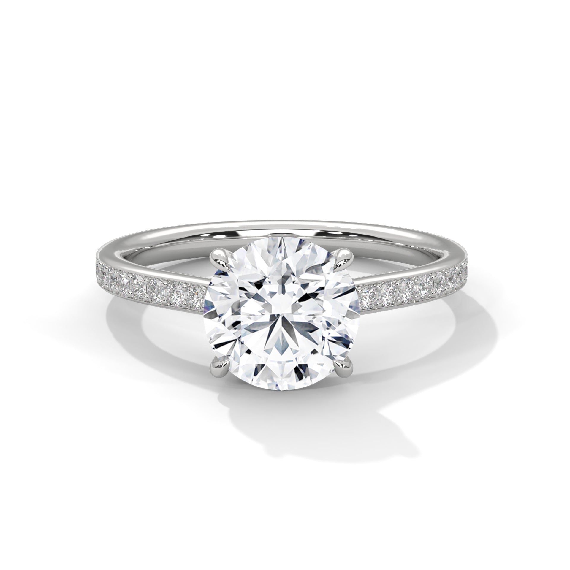Eternal Glow Cushion-Cut Lab Diamond Engagement Ring | 2.26 CTW