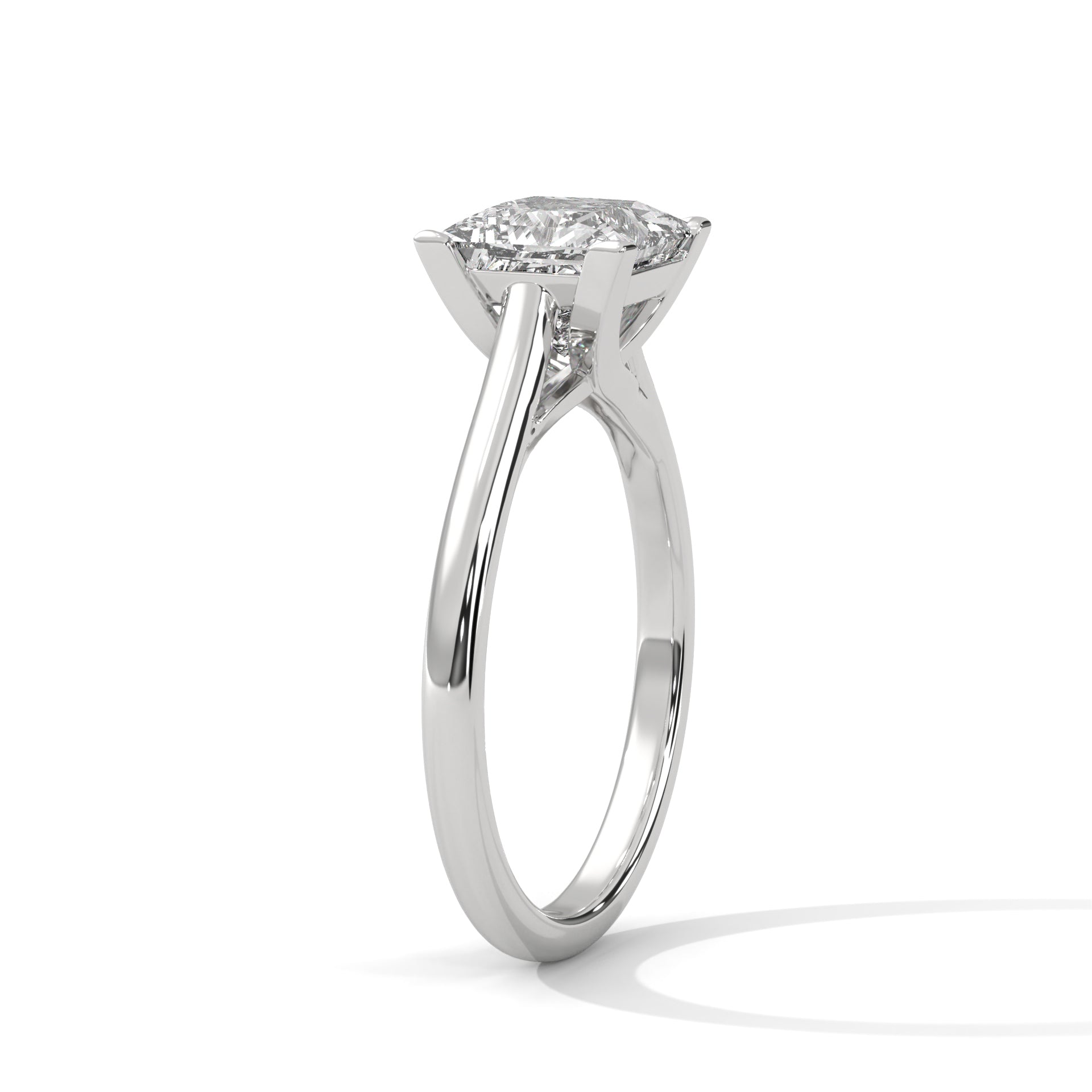 Elegance Timeless 1.5 CT Princess Lab-Grown Diamond Ring