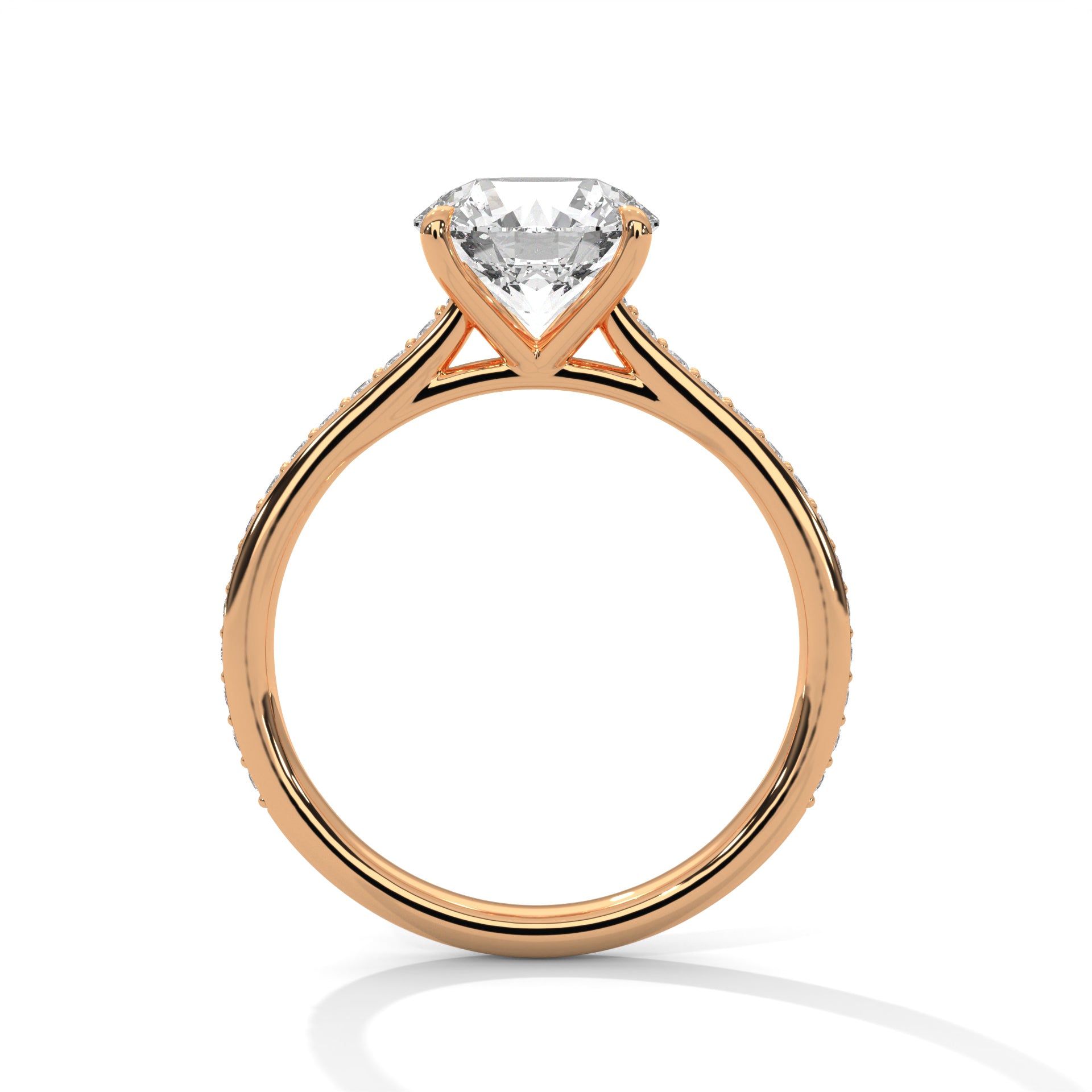 Eternal Glow Cushion-Cut Lab Diamond Engagement Ring | 2.26 CTW