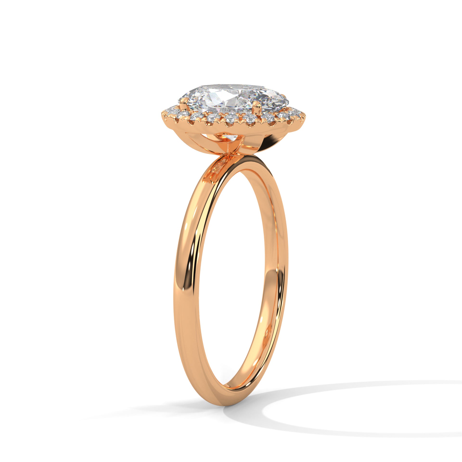 Felina 1.5ct Cushion Lab-Grown Diamond Pave Engagement Ring | 1.66 CTW