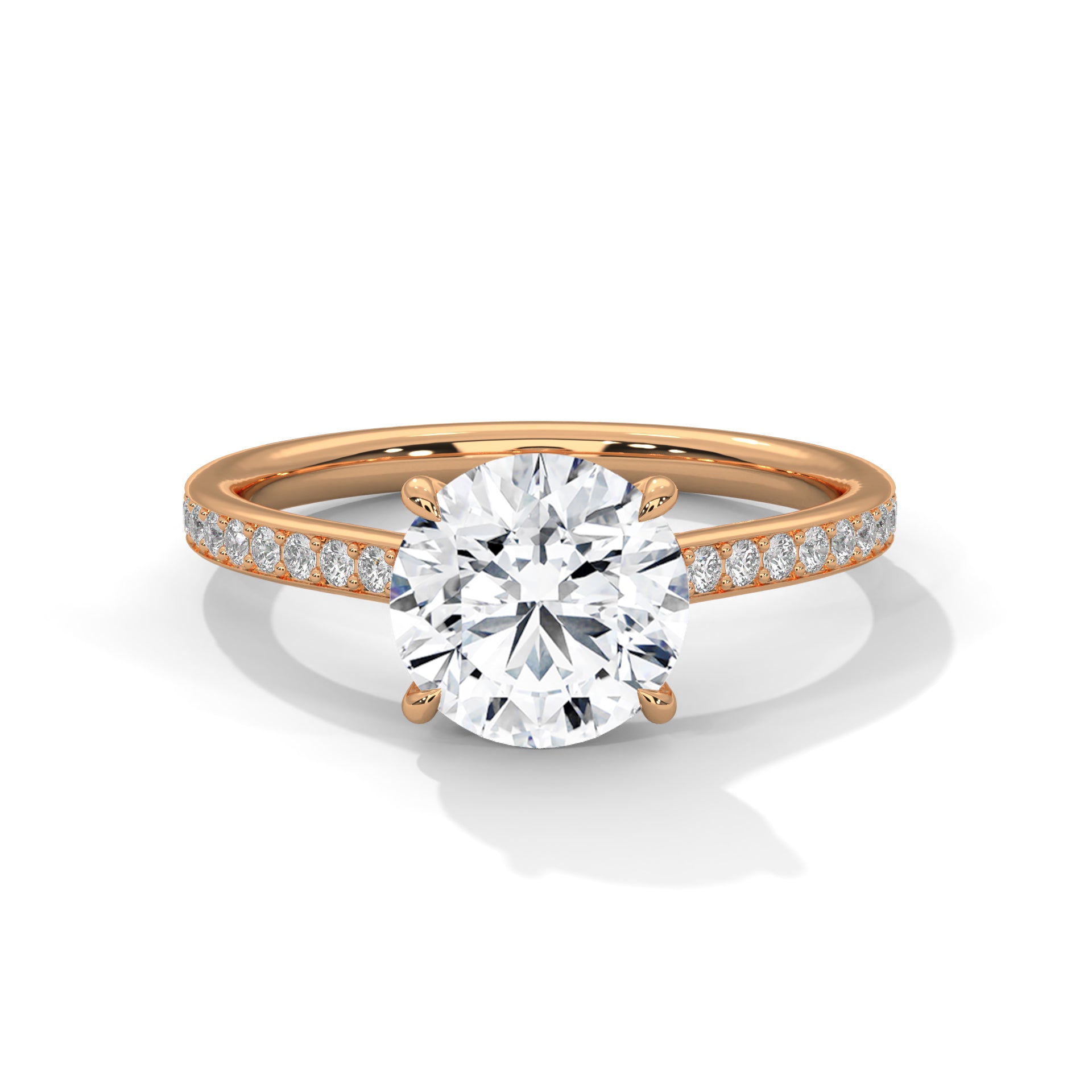 Eternal Glow Cushion-Cut Lab Diamond Engagement Ring | 2.26 CTW