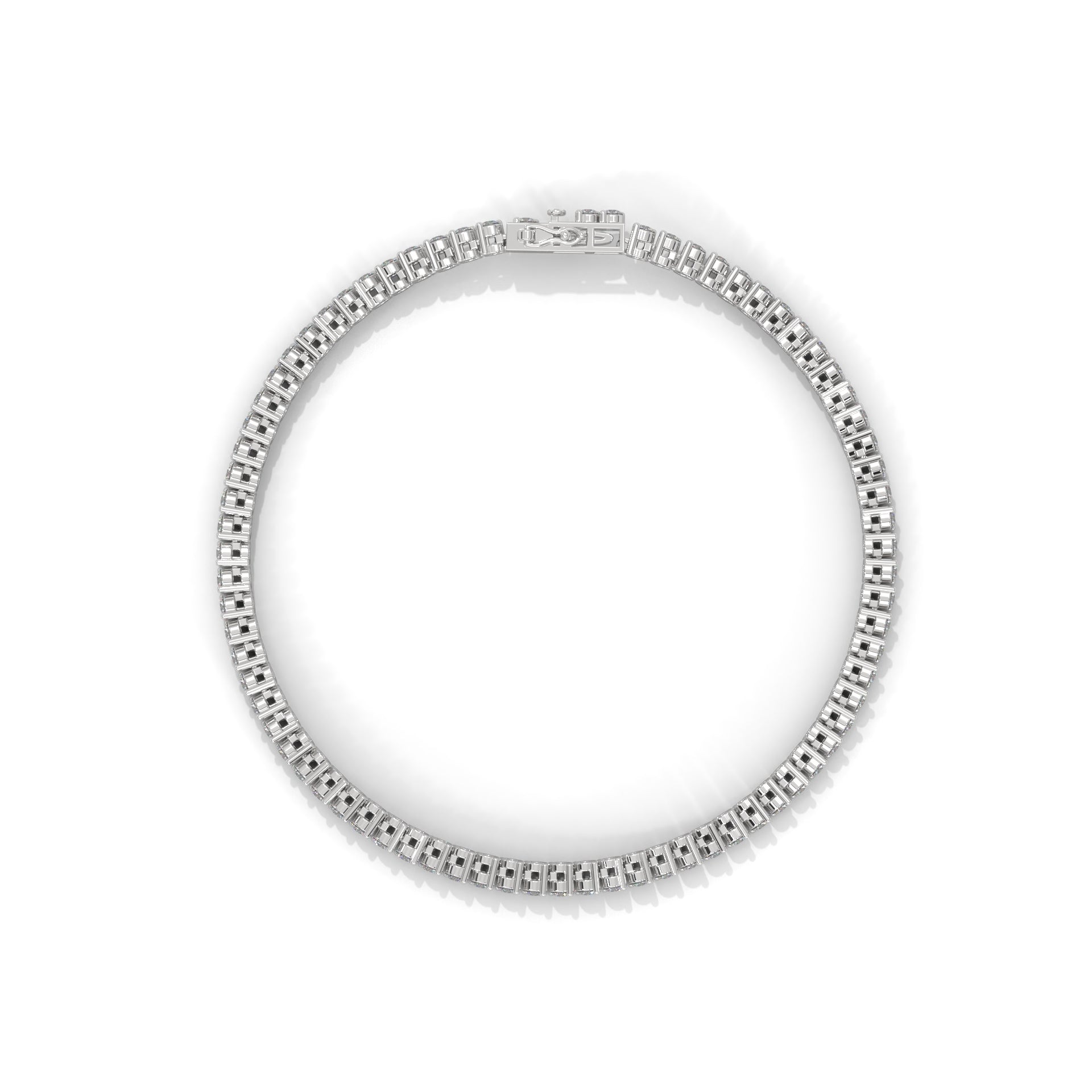 CelesteGrad Round-Cut Lab-Grown Diamond Graduated Tennis Bracelet | 2.29 CTW