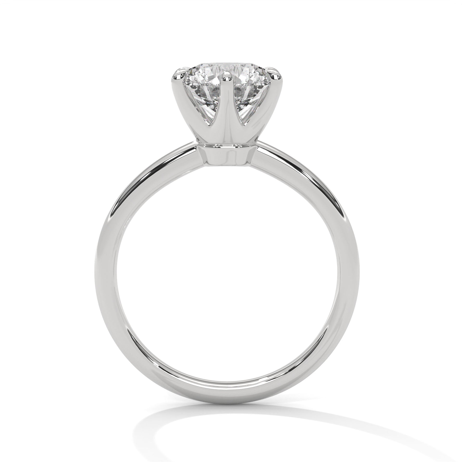 Daphne 1ct Round Lab-Grown Diamond Solitaire Engagement Ring