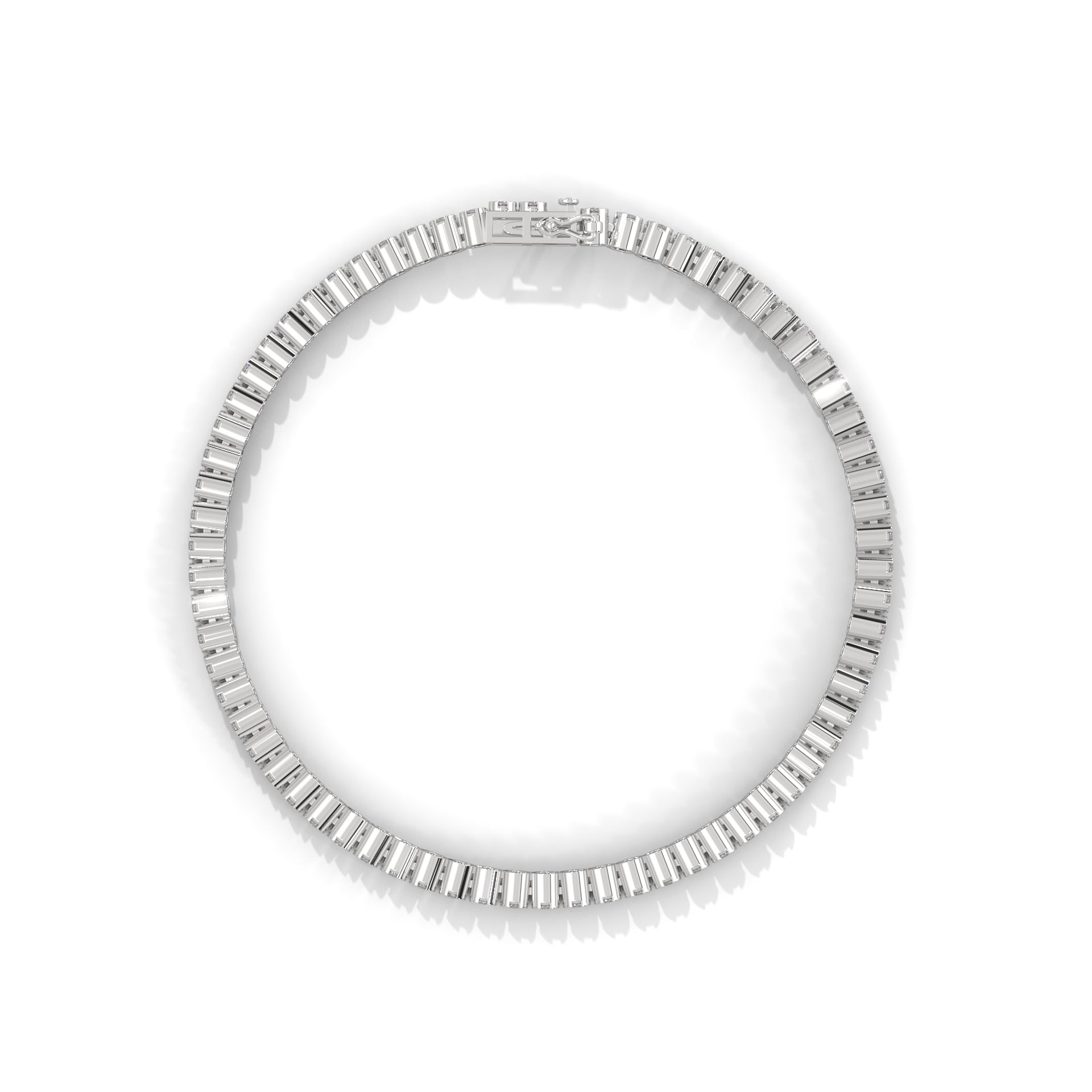 EternaLuxe Round-Cut Lab-Grown Diamond Tennis Bracelet | 1.30 CTW