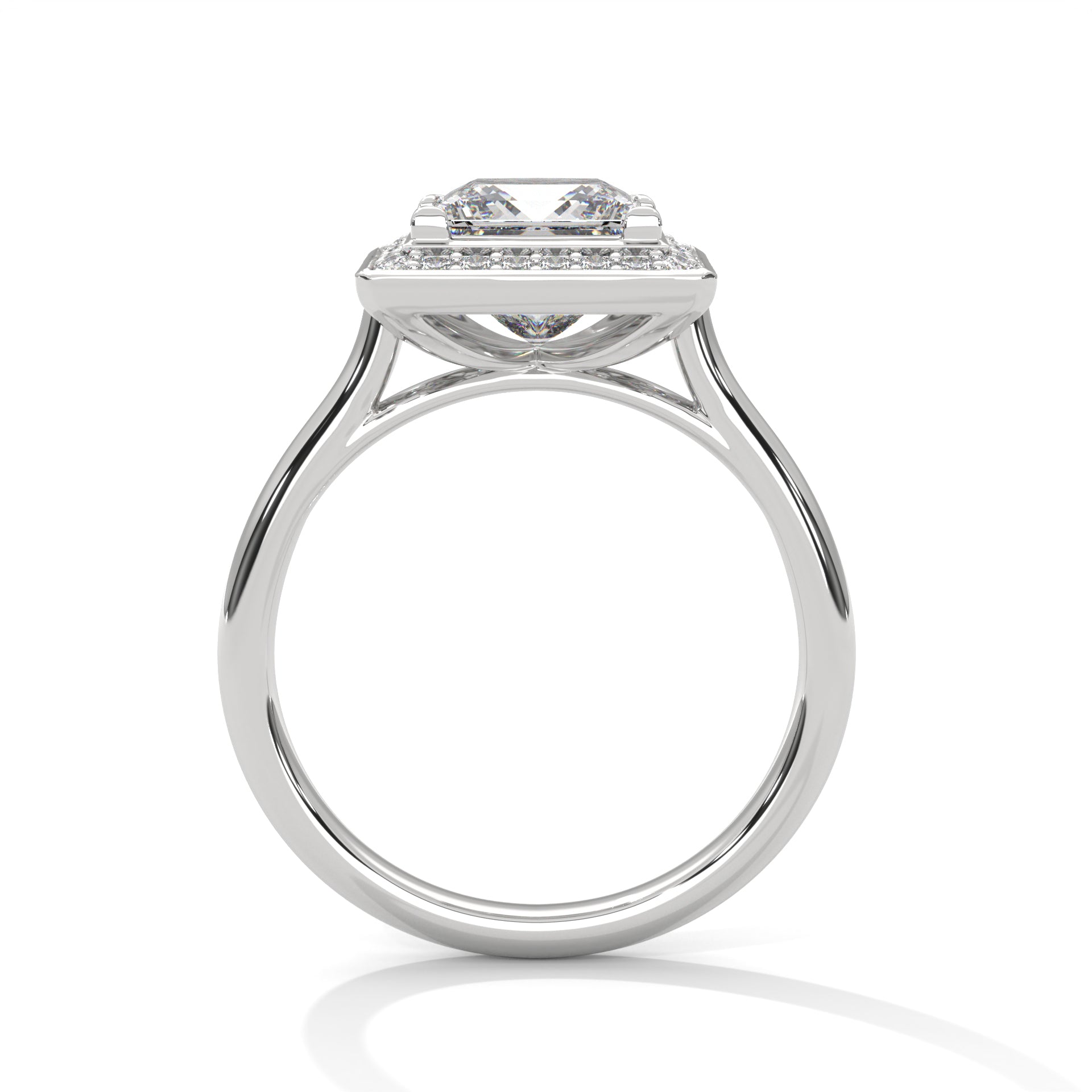 Regal 1.5CT Princess Lab-Grown Diamond Engagement Ring | 1.68 CTW