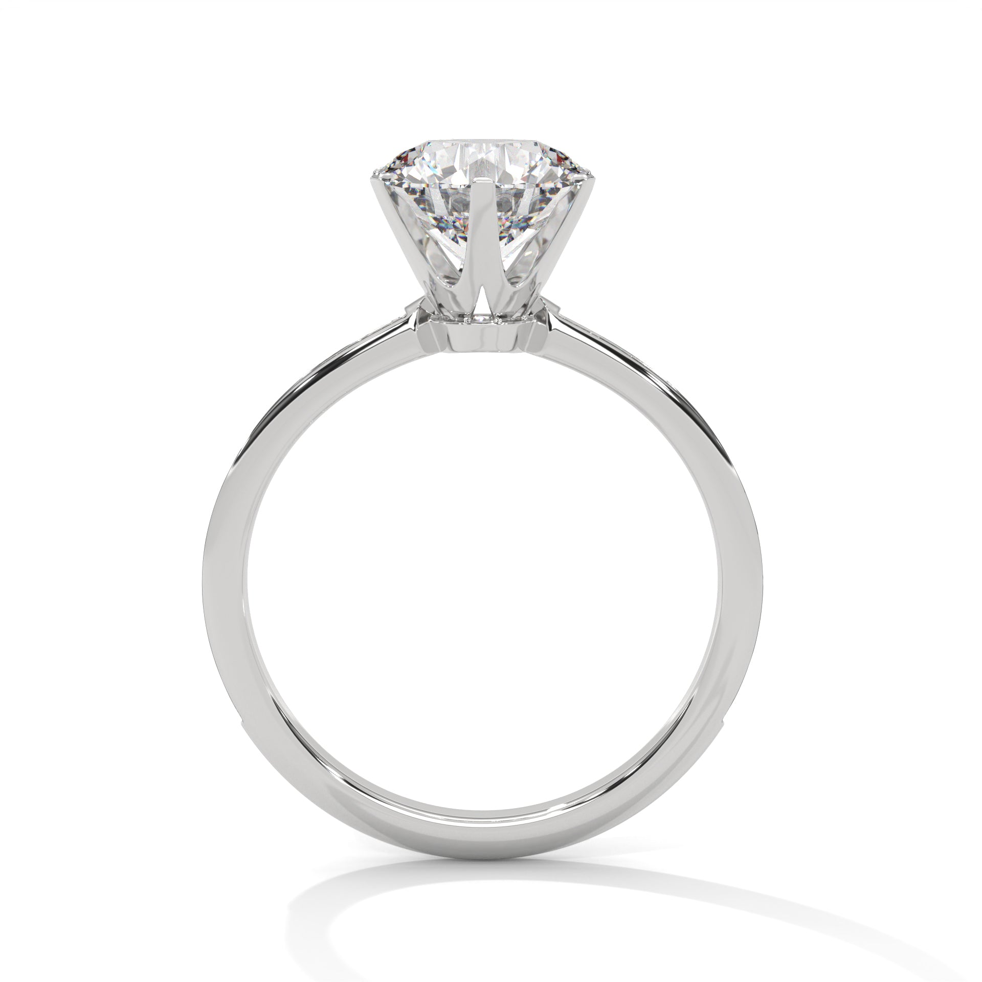 Celestial Glow 2.0ct Round Lab Diamond Engagement Ring | 2.24 CTW