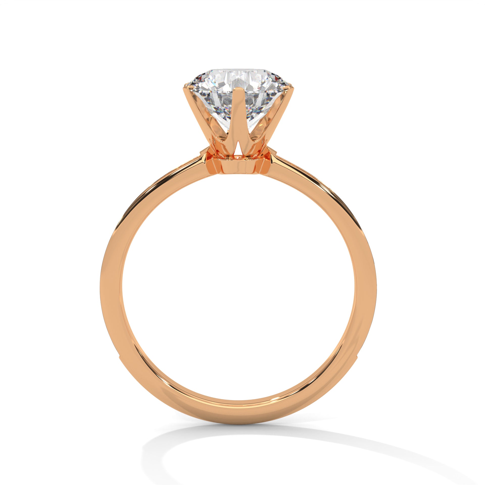 Celestial Glow 2.0ct Round Lab Diamond Engagement Ring | 2.24 CTW