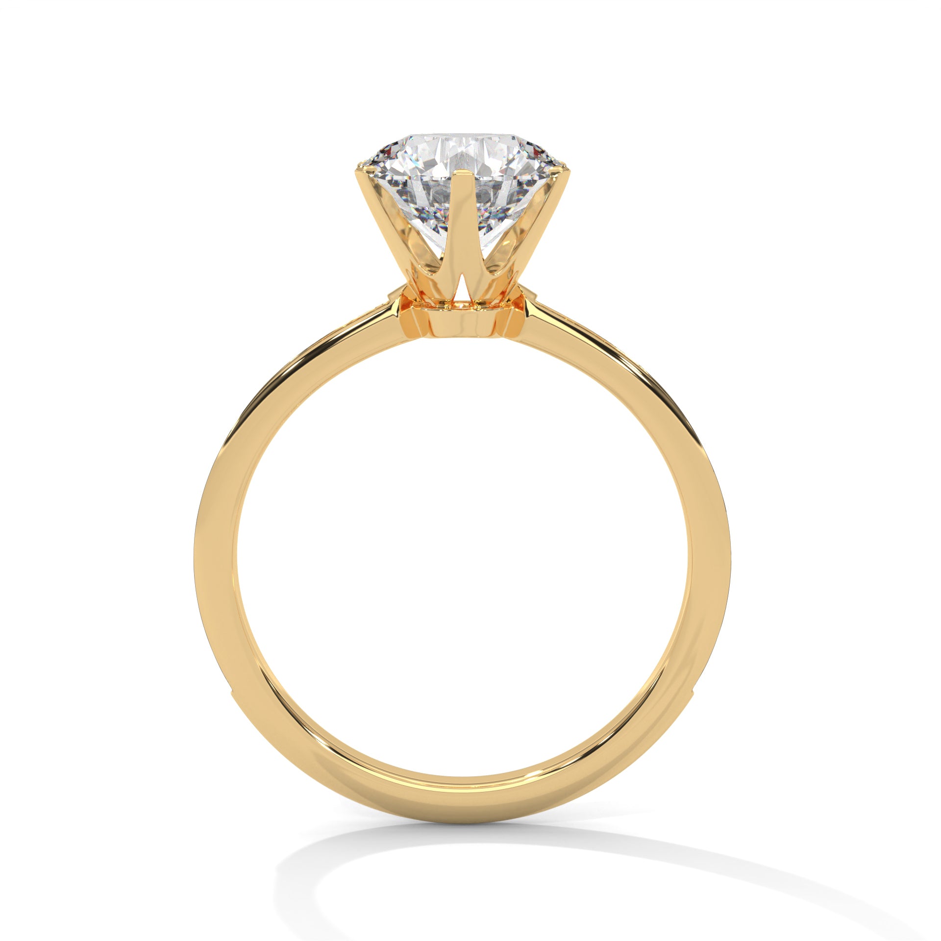 Celestial Glow 2.0ct Round Lab Diamond Engagement Ring | 2.24 CTW