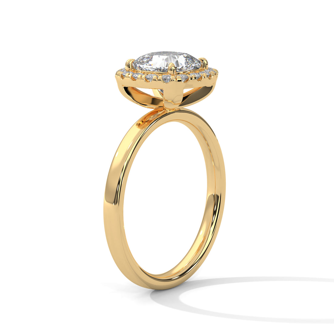 Halo 3 CT Cushion-Cut Lab Grown Diamond Ring | 3.24 CTW