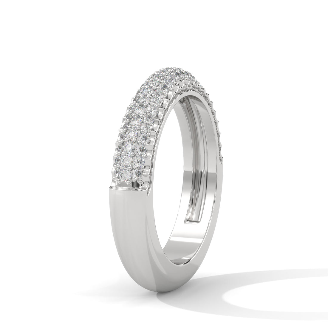 The Gleaming Band 0.45 CTW Round-Cut Diamond Ladies' Ring | 14K/18K Gold