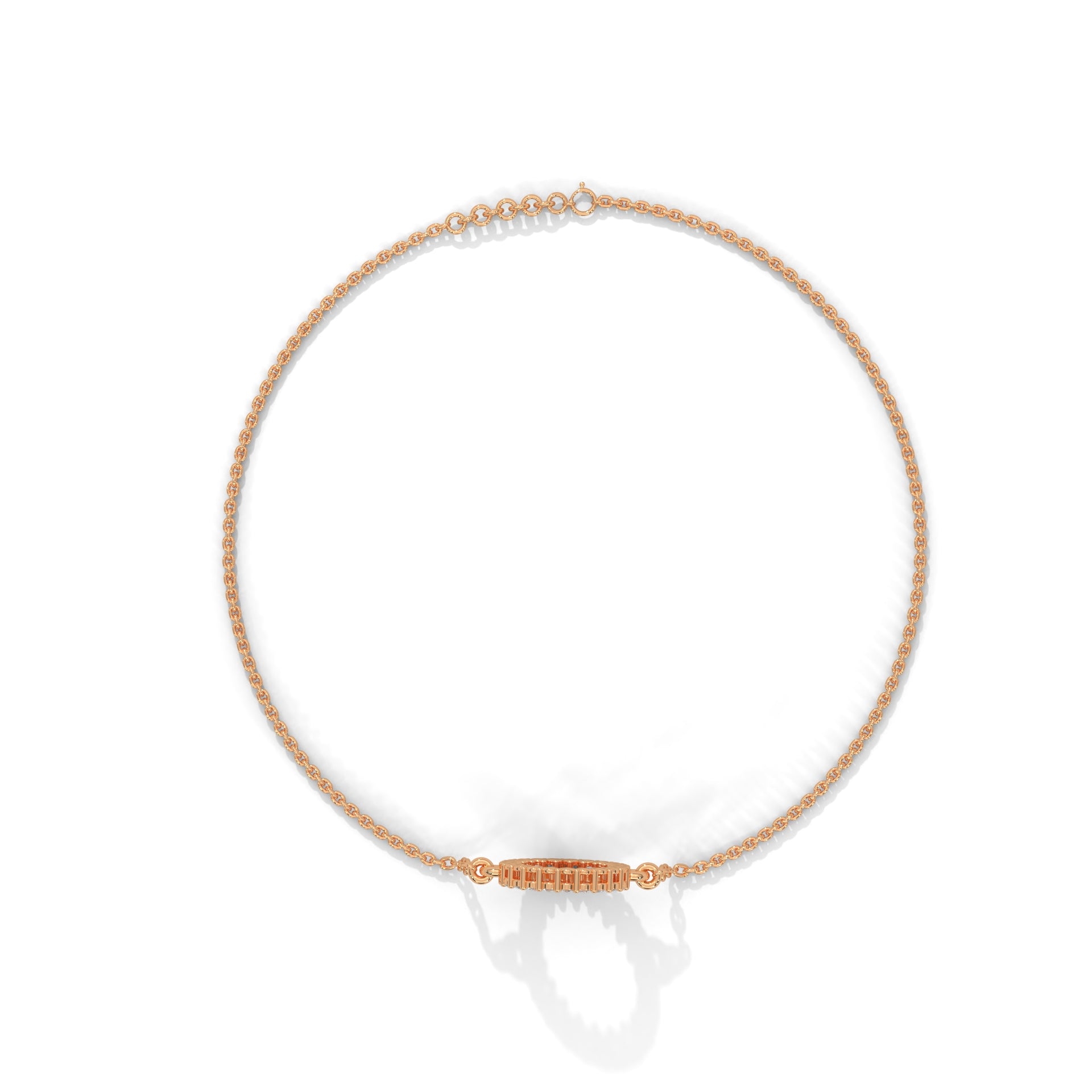 EternaCircle Pave-Set Lab-Grown Diamond Gold Bracelet | 0.19 CTW