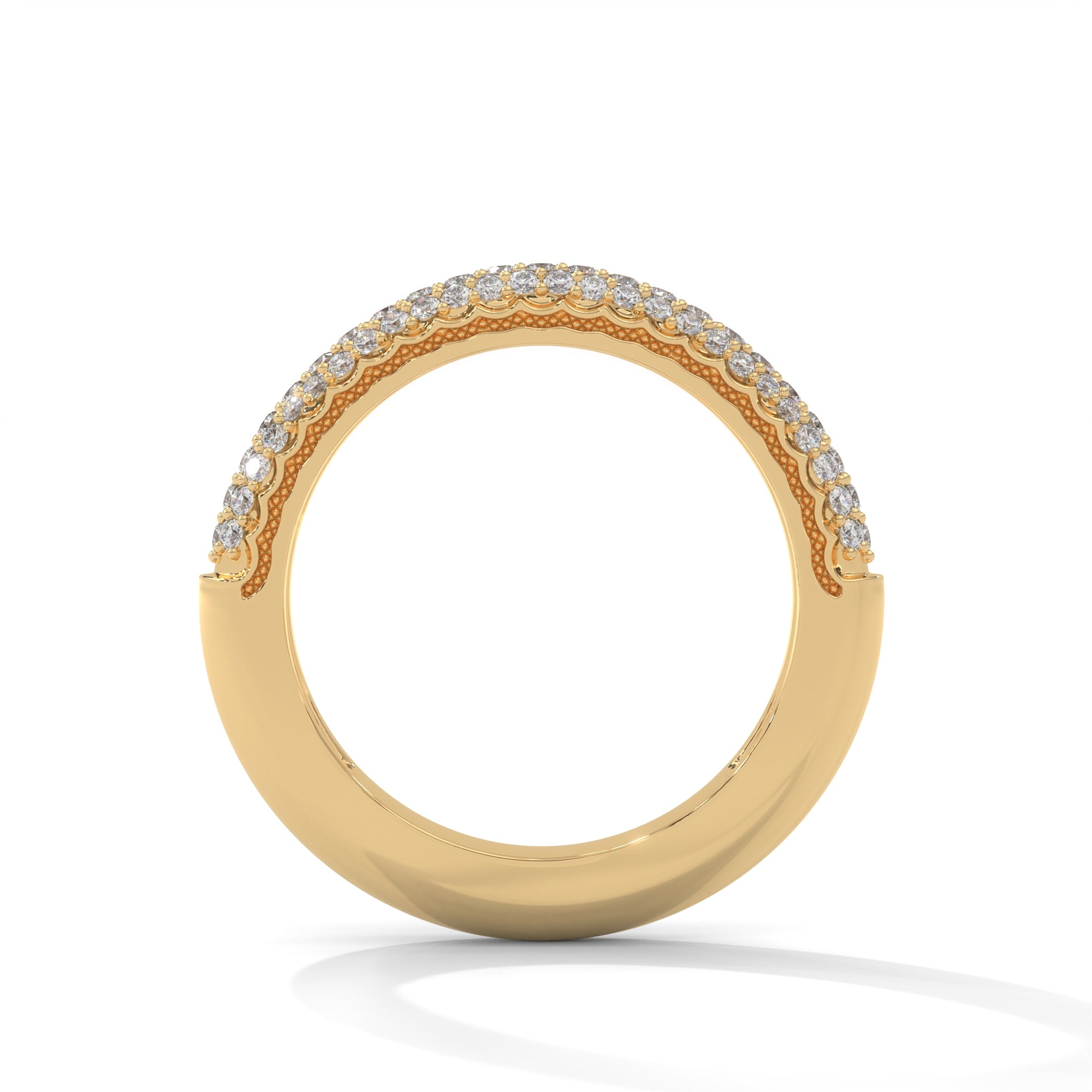 The Gleaming Band 0.45 CTW Round-Cut Diamond Ladies' Ring | 14K/18K Gold