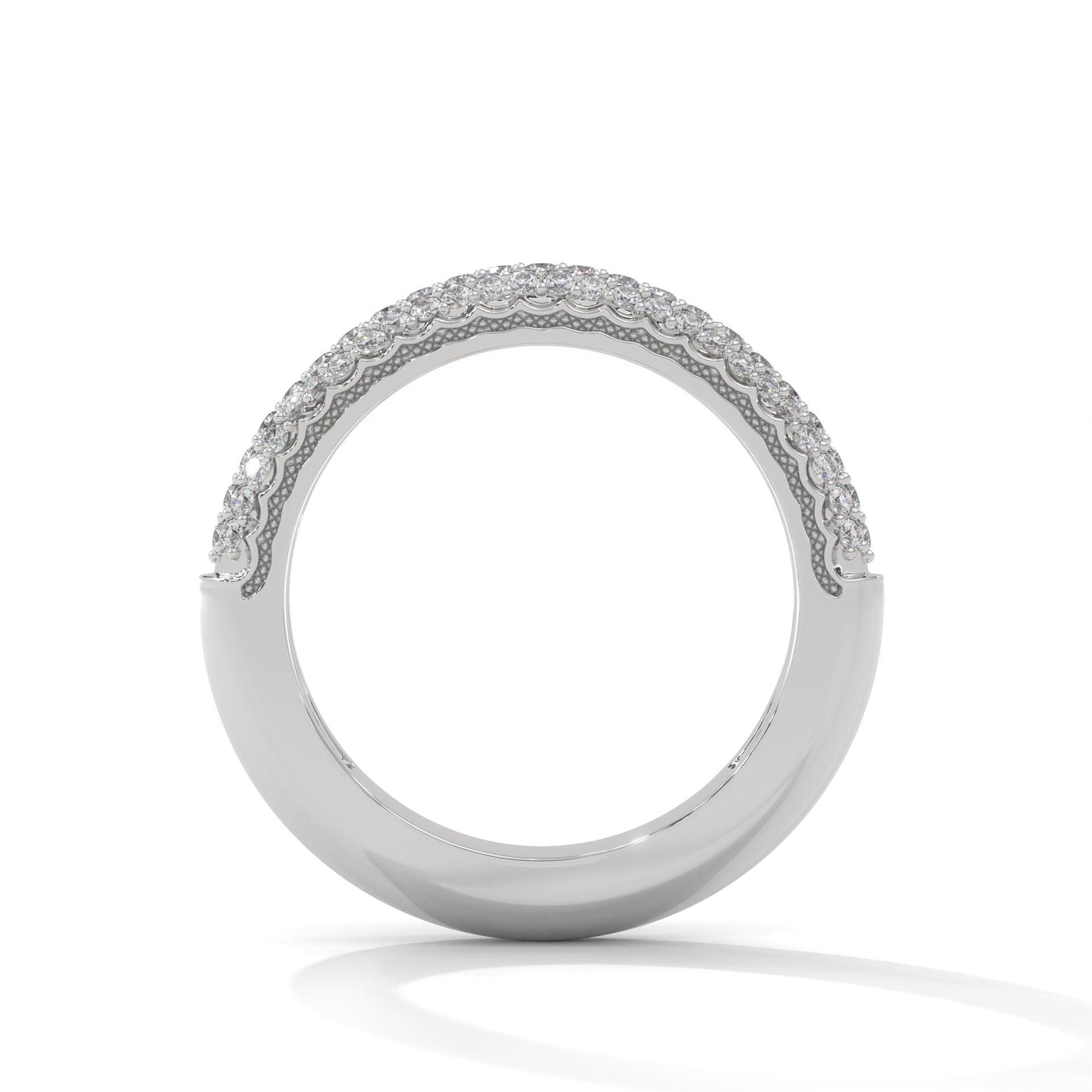 The Gleaming Band 0.45 CTW Round-Cut Diamond Ladies' Ring | 14K/18K Gold