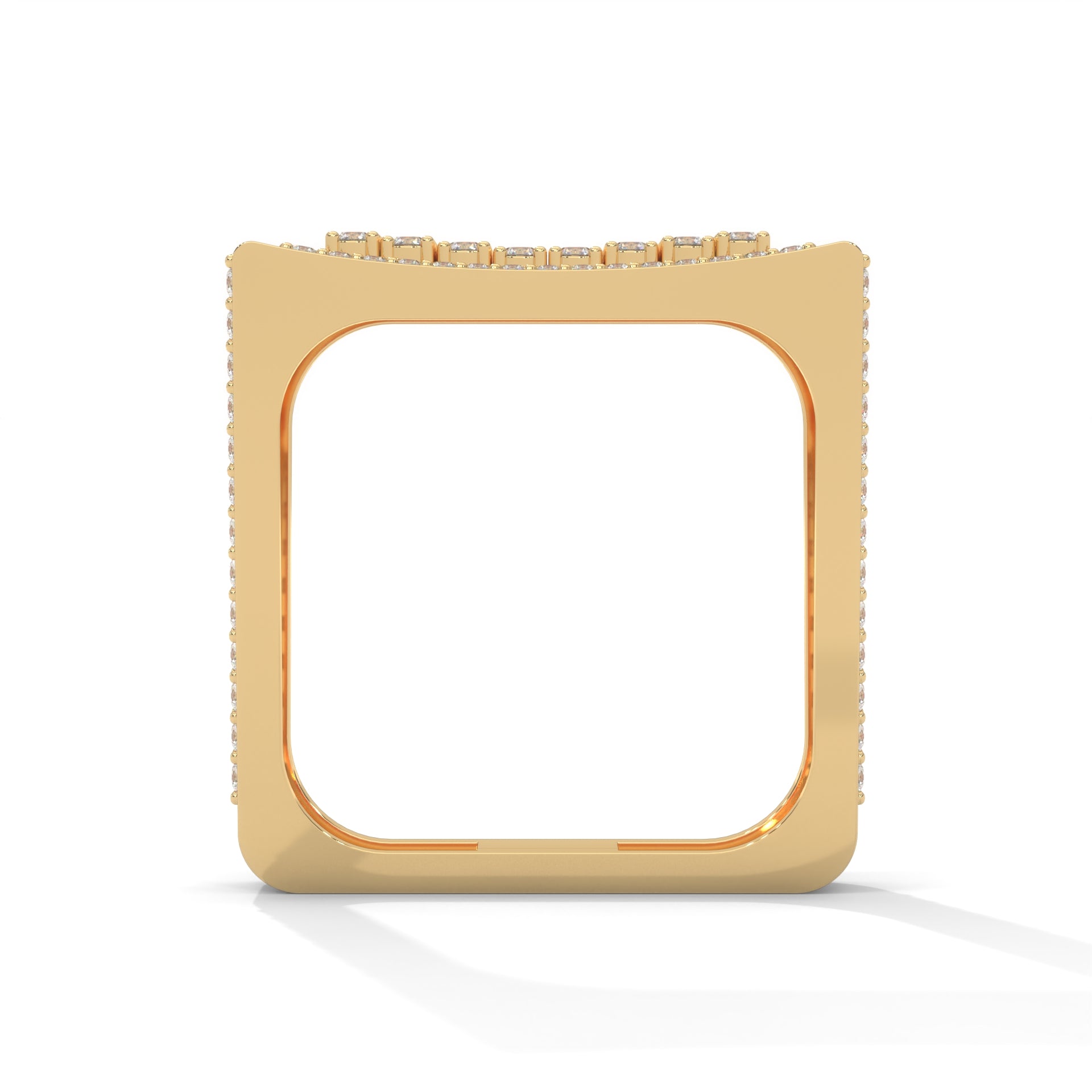 Titan 0.95 CTW Round Lab-Grown Diamond Square Band