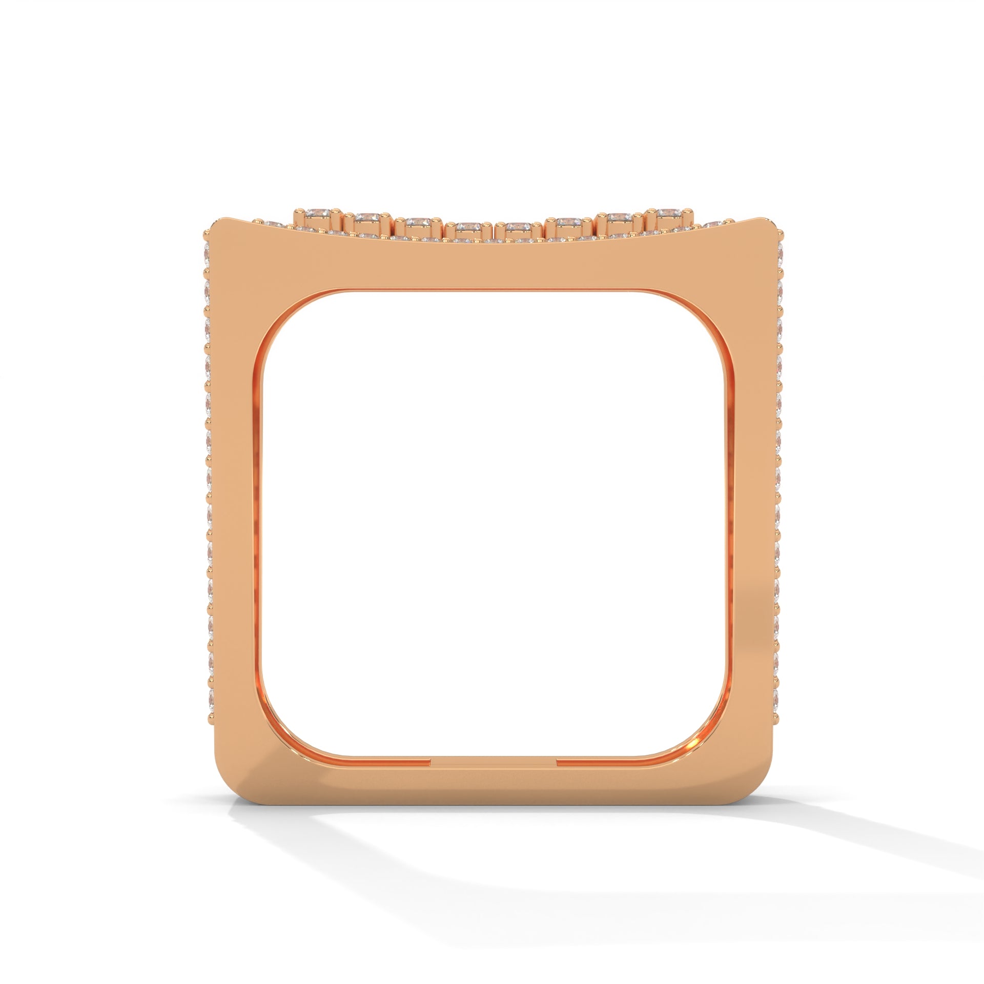 Titan 0.95 CTW Round Lab-Grown Diamond Square Band