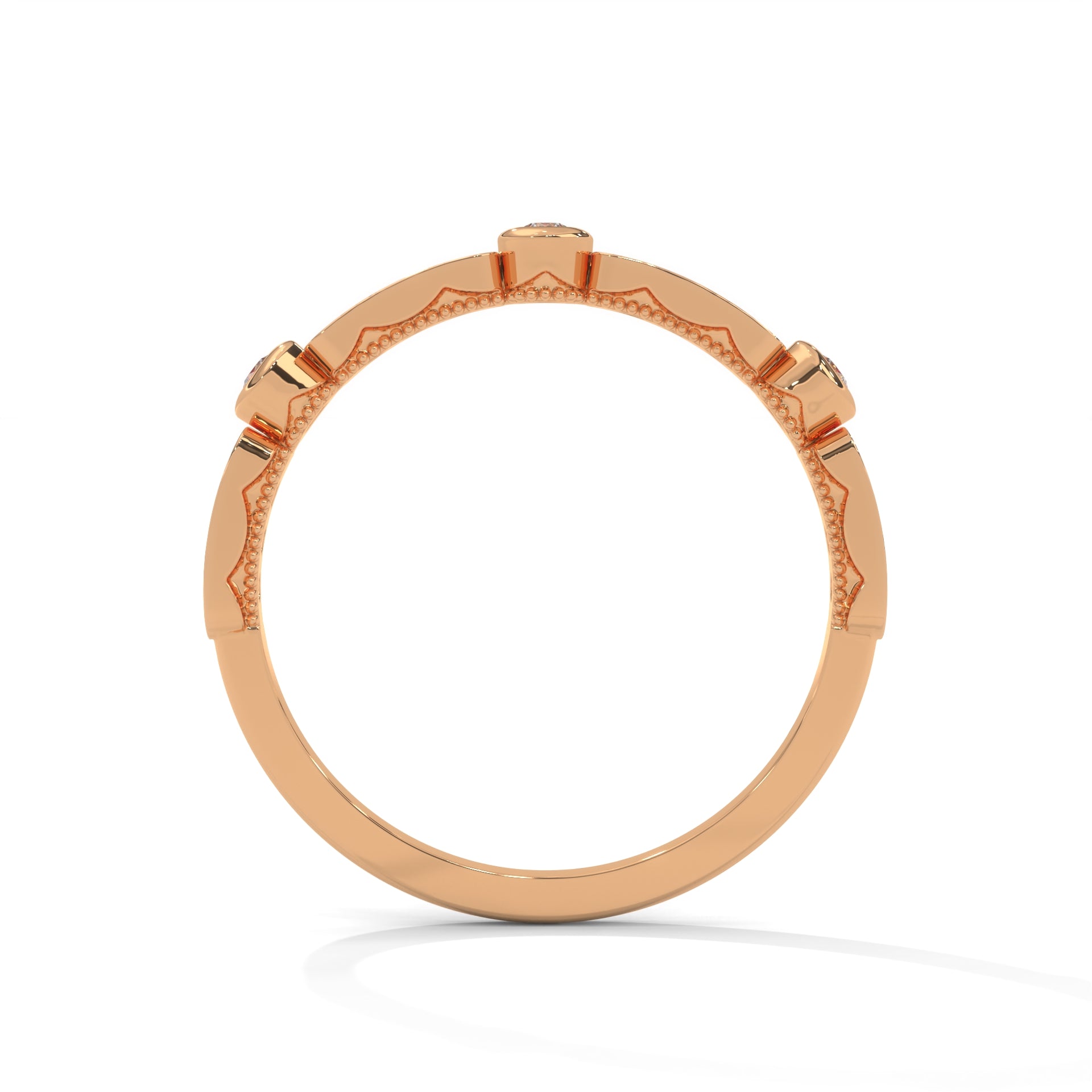 The Dazzling Array 0.23 CTW Round-Cut Diamond Ladies' Ring | 14K/18K Gold