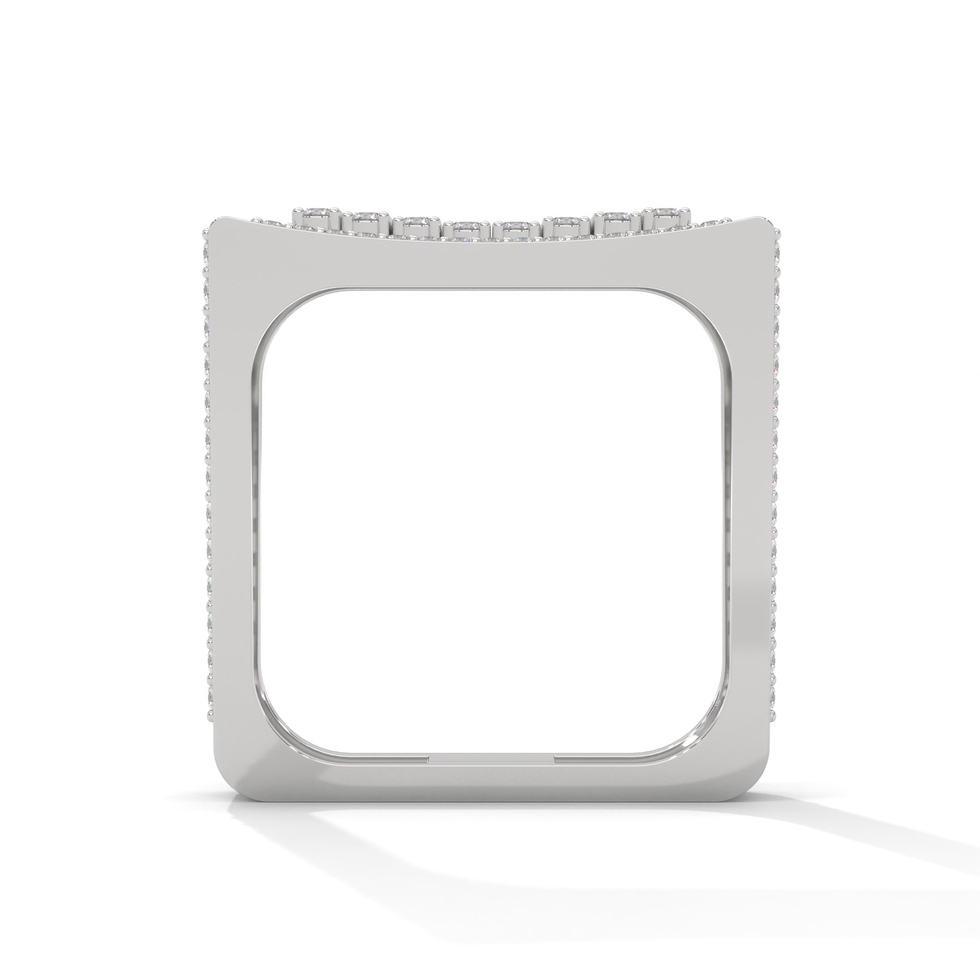 Titan 0.95 CTW Round Lab-Grown Diamond Square Band
