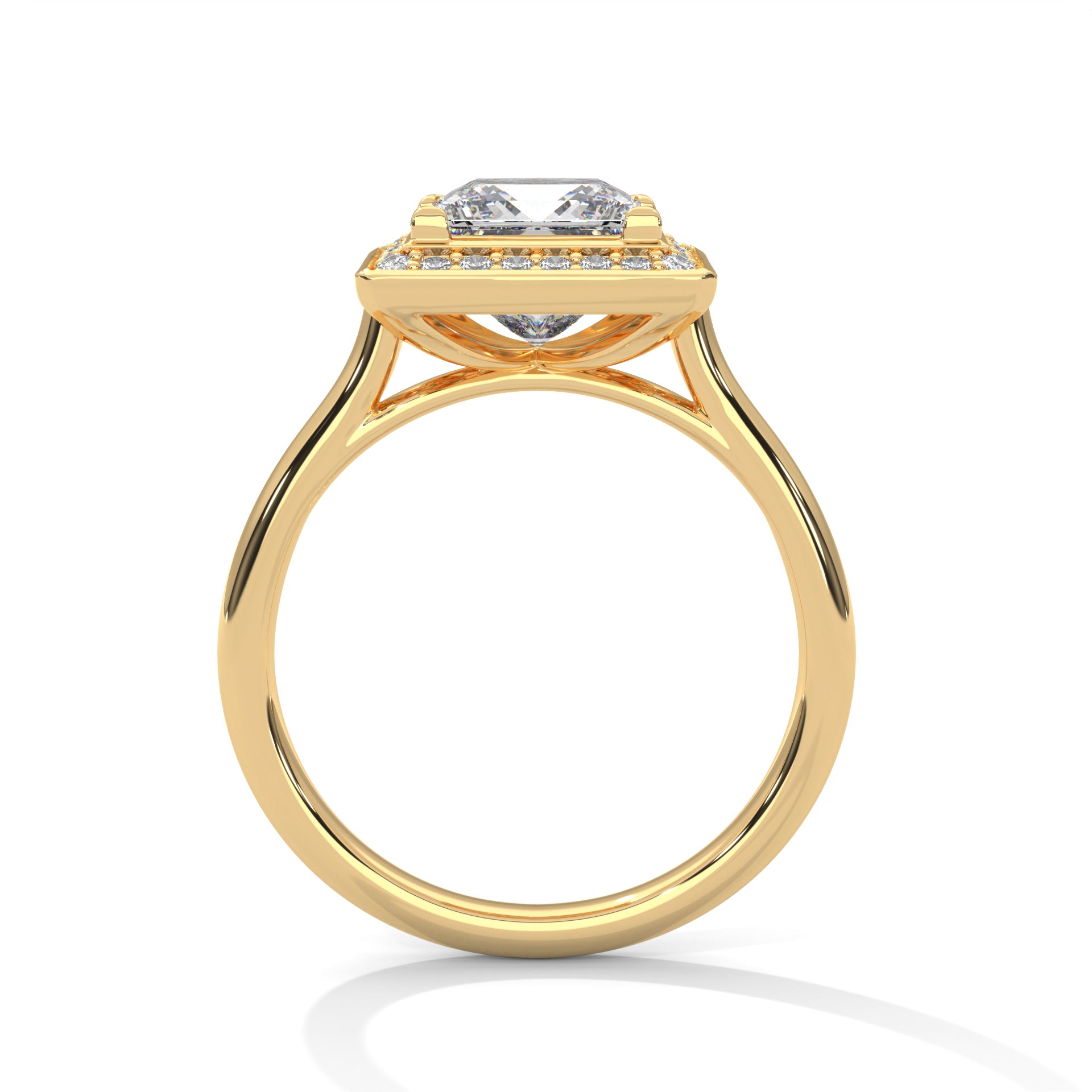 Regal 1.5CT Princess Lab-Grown Diamond Engagement Ring | 1.68 CTW