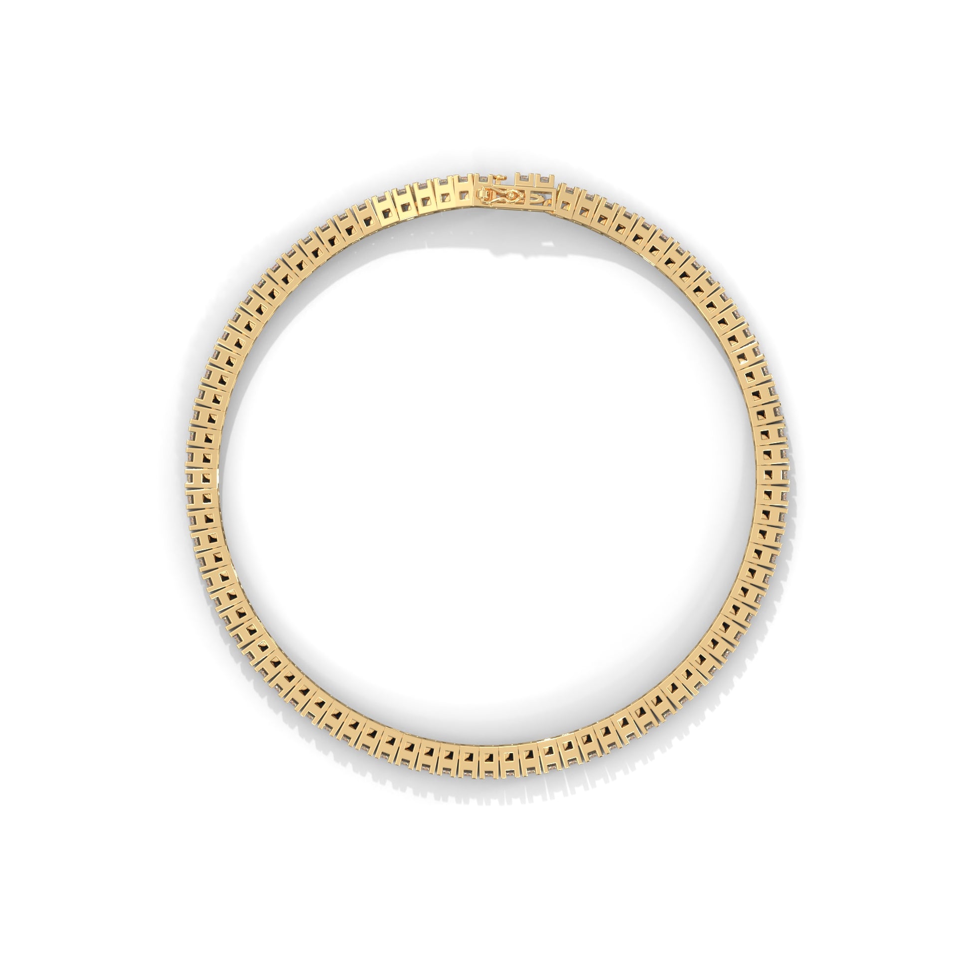 Lumière Classic Round-Cut Lab-Grown Diamond Tennis Bracelet | 2.18 CTW