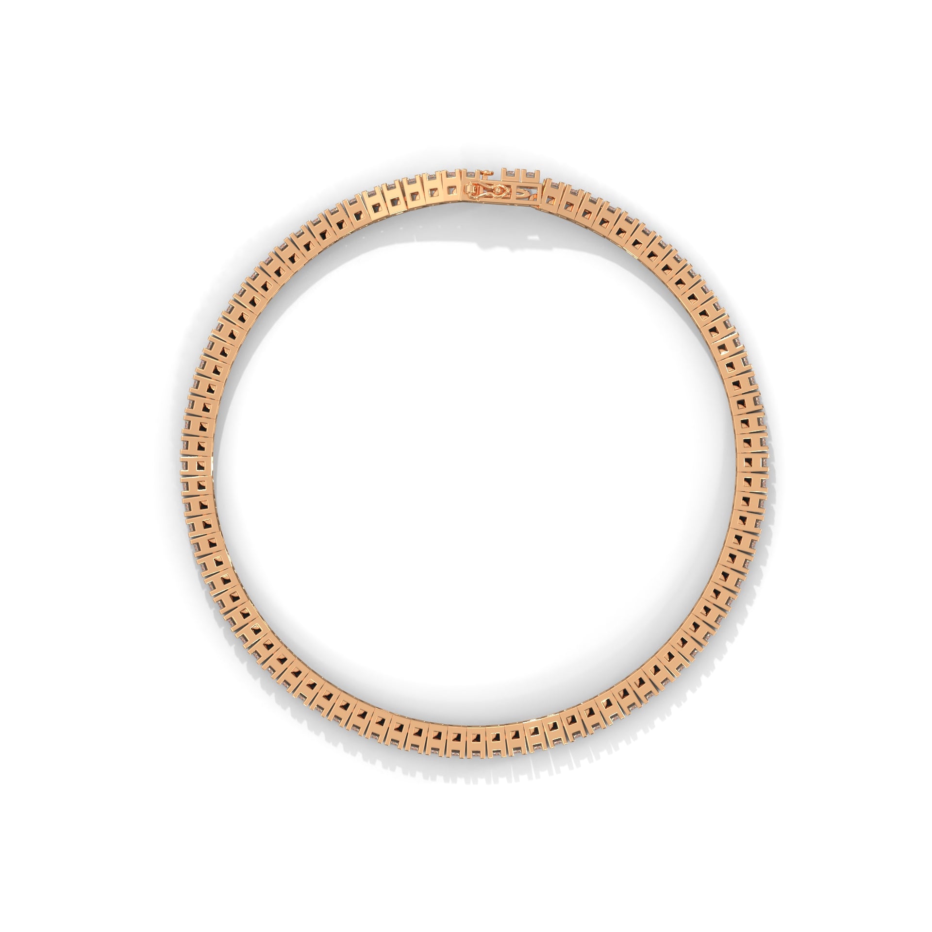 Lumière Classic Round-Cut Lab-Grown Diamond Tennis Bracelet | 2.18 CTW